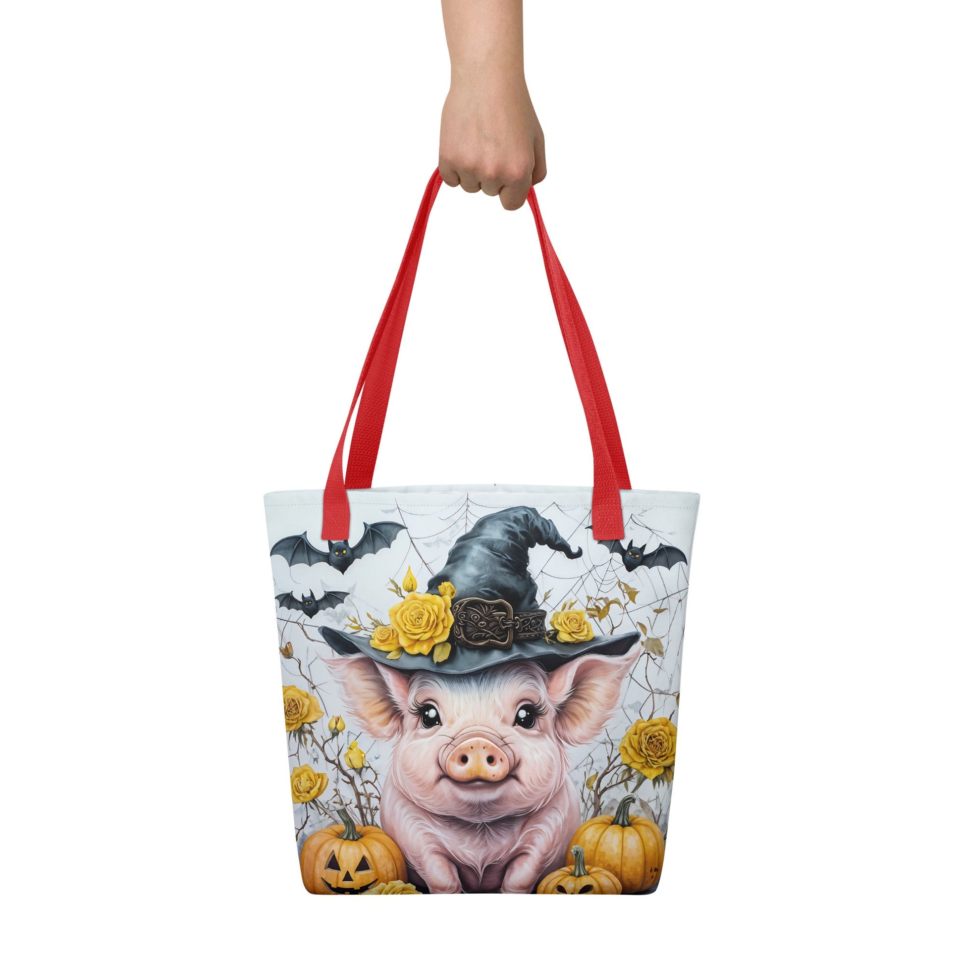 Halloween Pig Tote Bag - Tote Bags - Discovery Co.