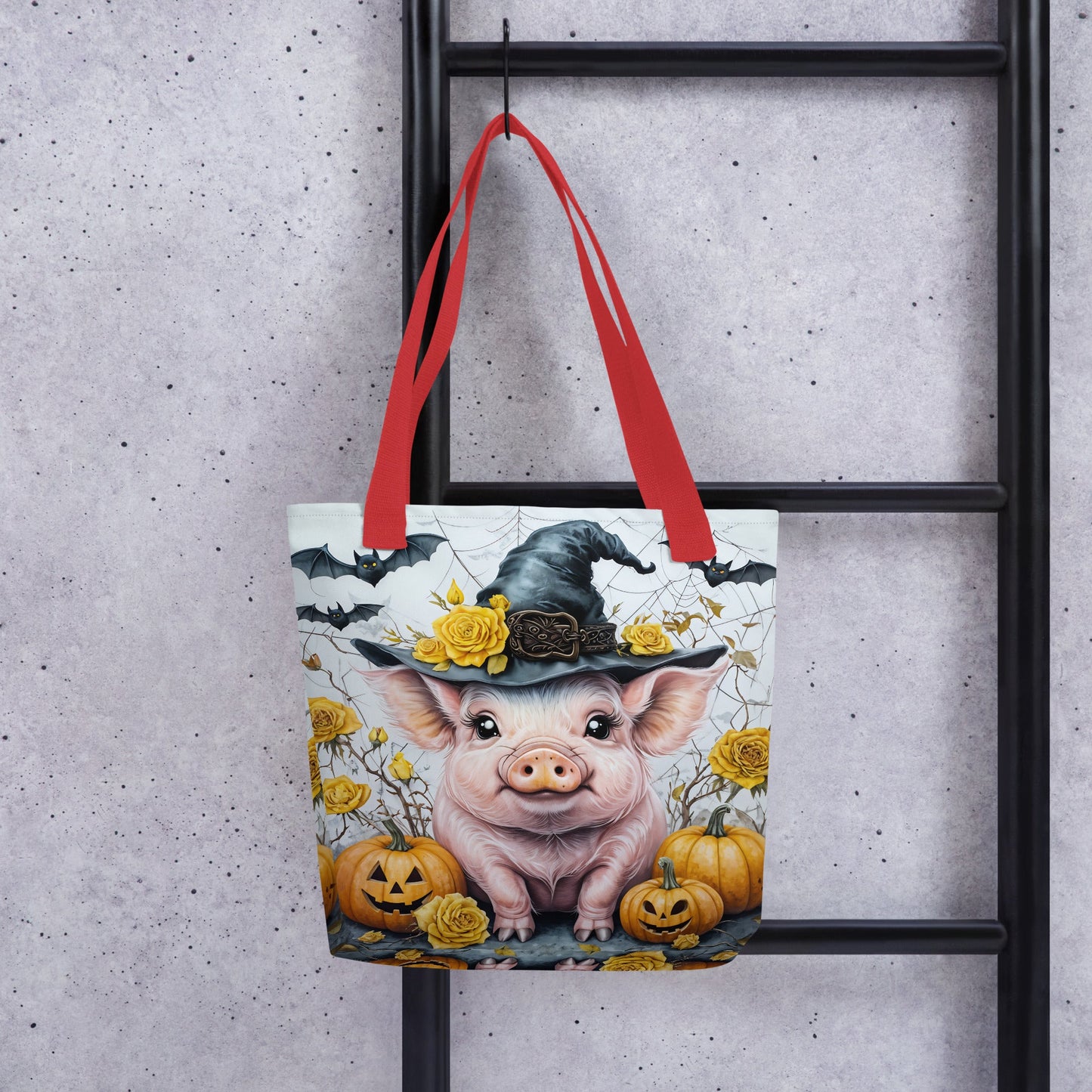 Halloween Pig Tote Bag - Tote Bags - Discovery Co.