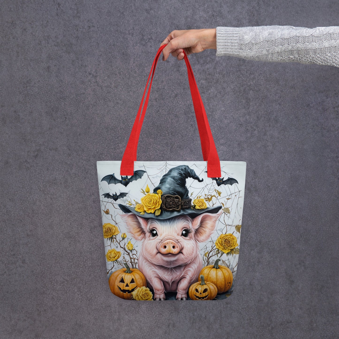 Halloween Pig Tote Bag - Tote Bags - Discovery Co.