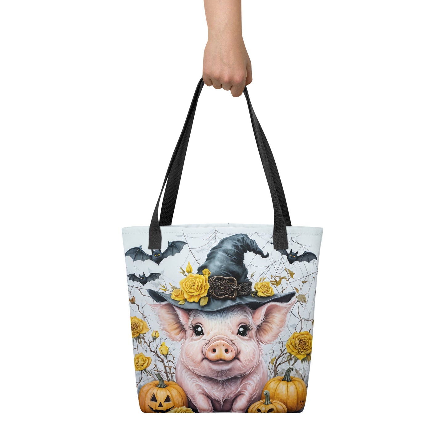 Halloween Pig Tote Bag - Tote Bags - Discovery Co.