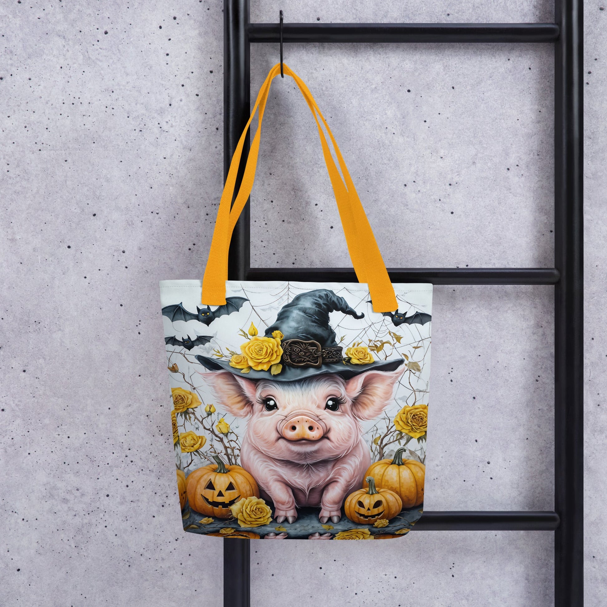 Halloween Pig Tote Bag - Tote Bags - Discovery Co.