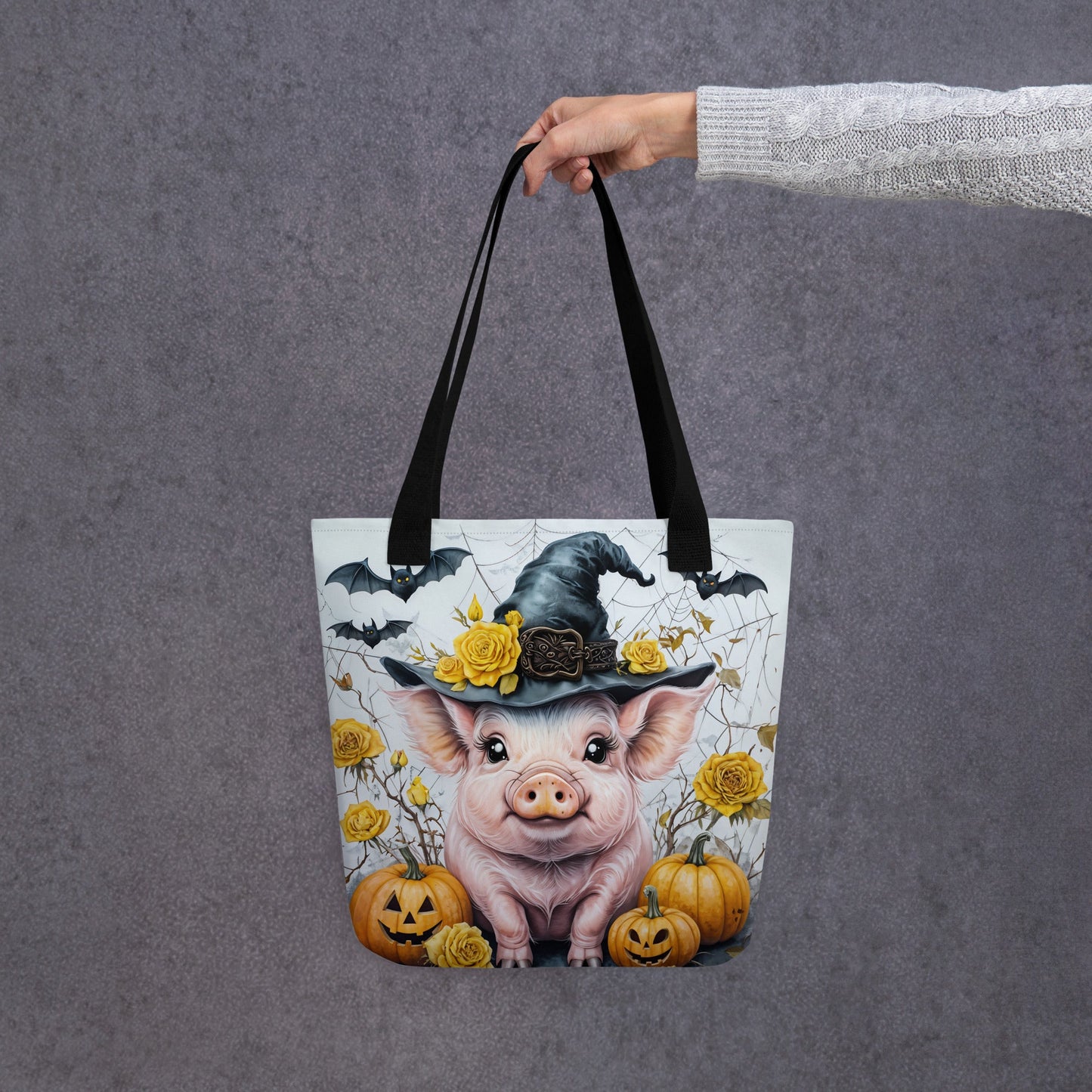 Halloween Pig Tote Bag - Tote Bags - Discovery Co.