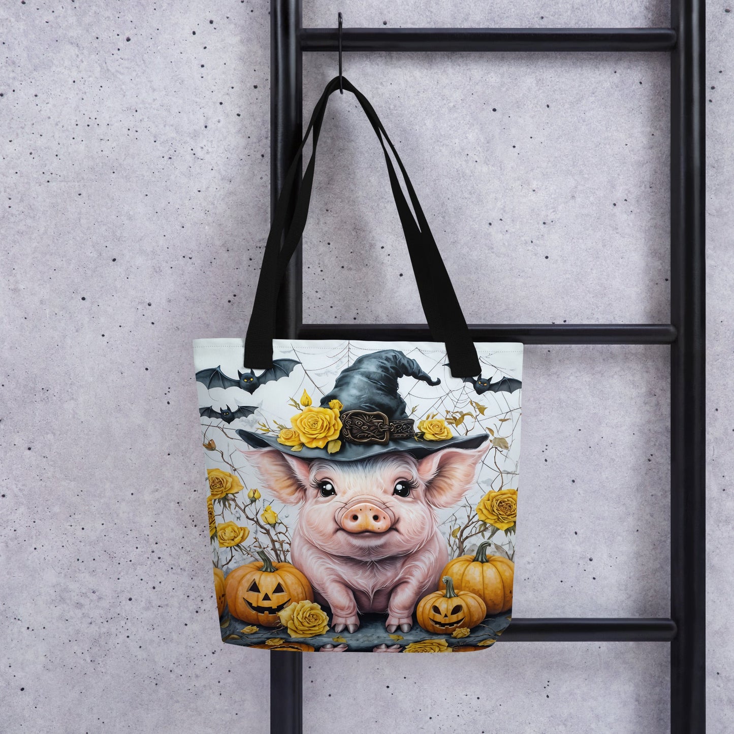 Halloween Pig Tote Bag - Tote Bags - Discovery Co.