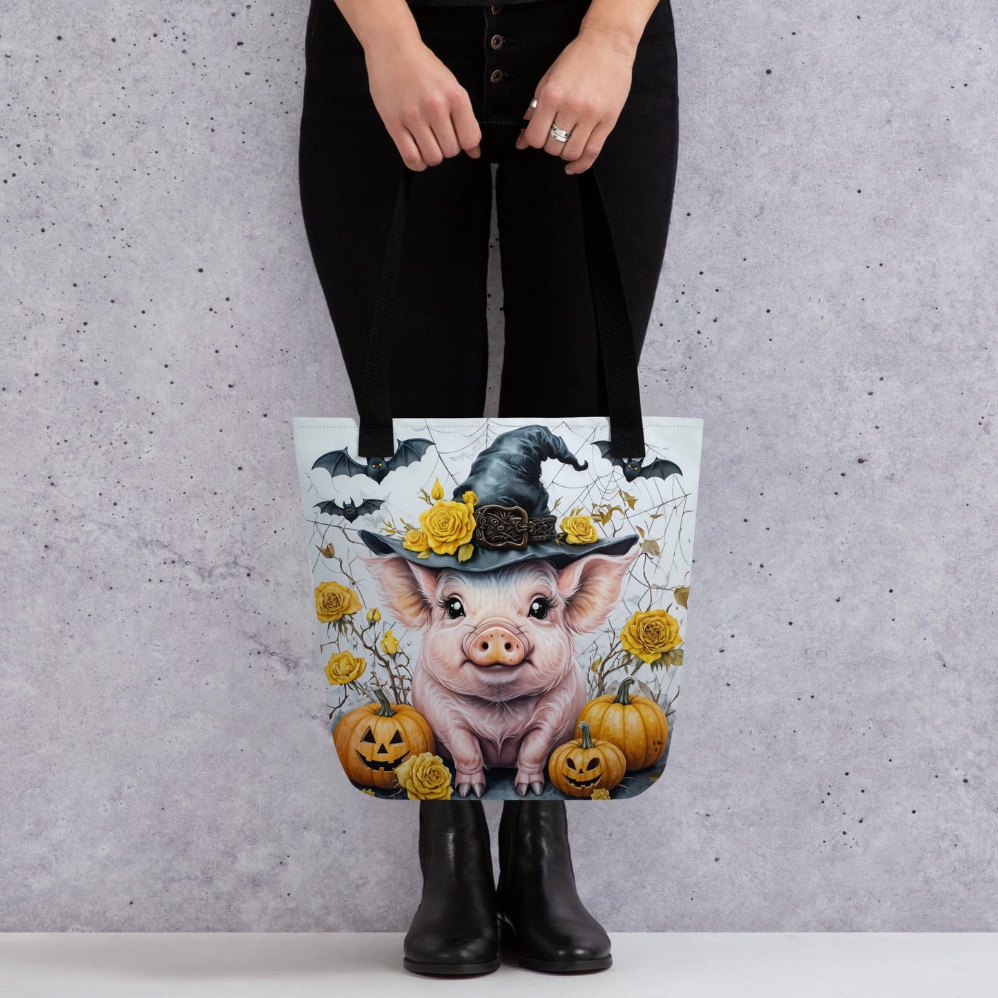 Halloween Pig Tote Bag - Tote Bags - Discovery Co.