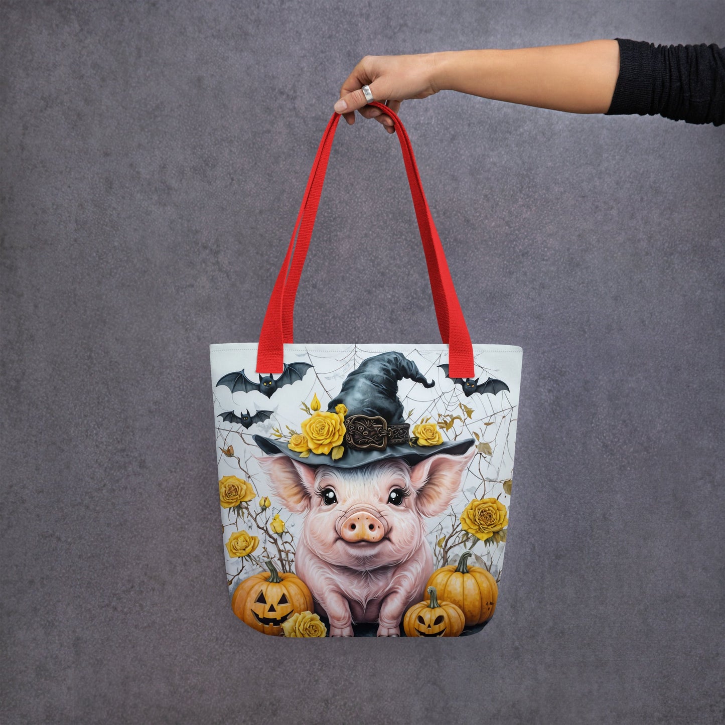 Halloween Pig Tote Bag - Tote Bags - Discovery Co.