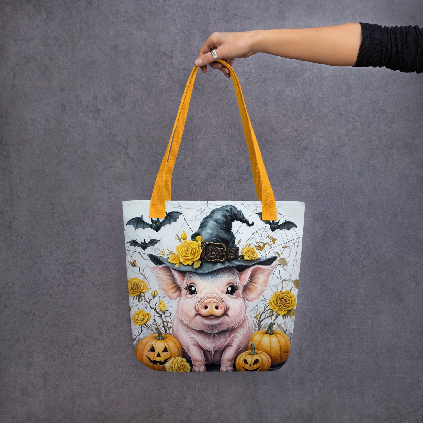 Halloween Pig Tote Bag - Tote Bags - Discovery Co.