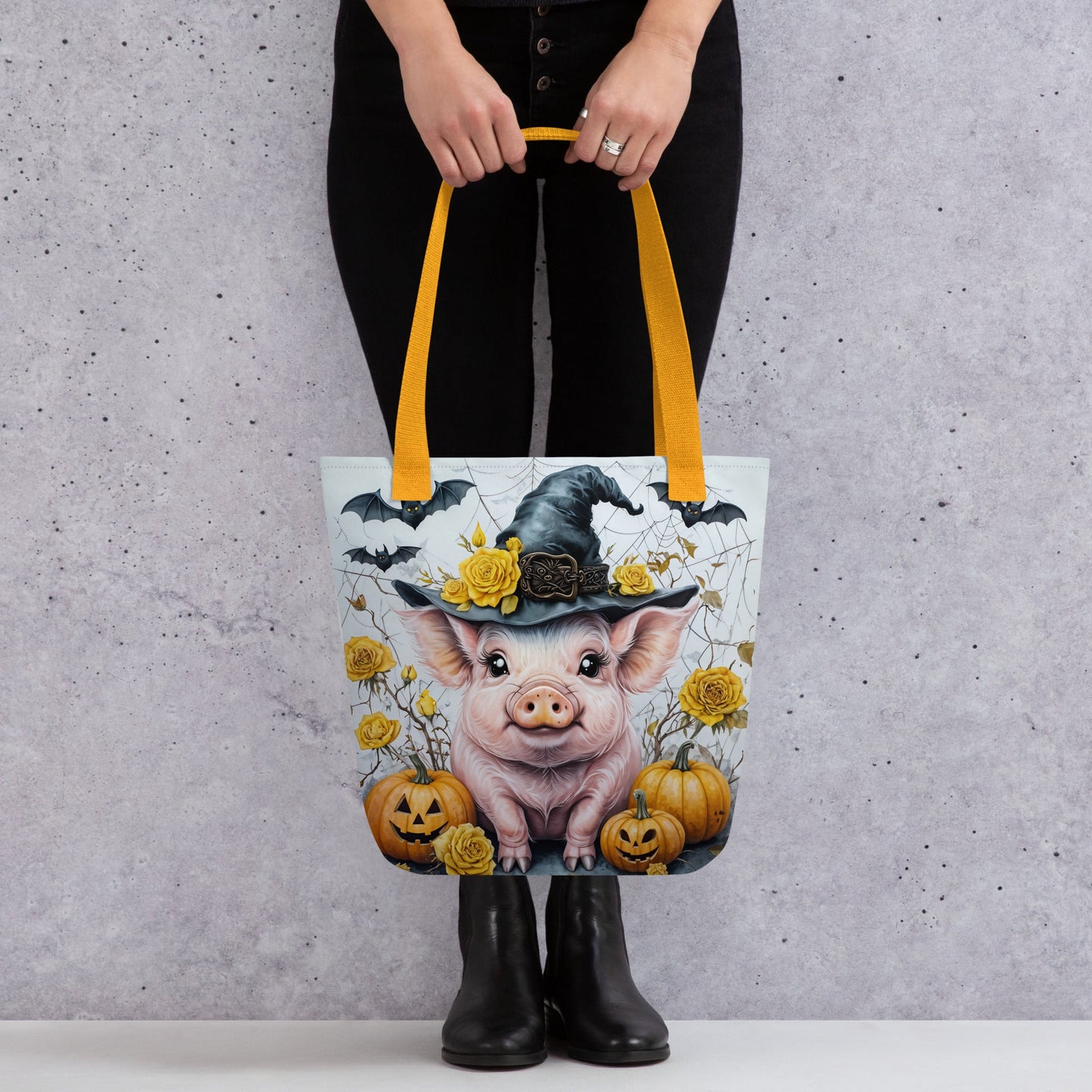 Halloween Pig Tote Bag - Tote Bags - Discovery Co.