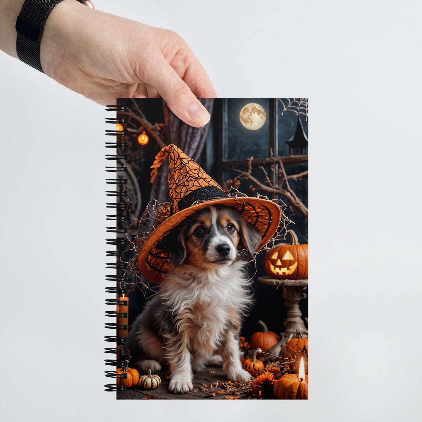 Halloween Puppy Spiral Notebook - Spiral Notebooks - Discovery Co.