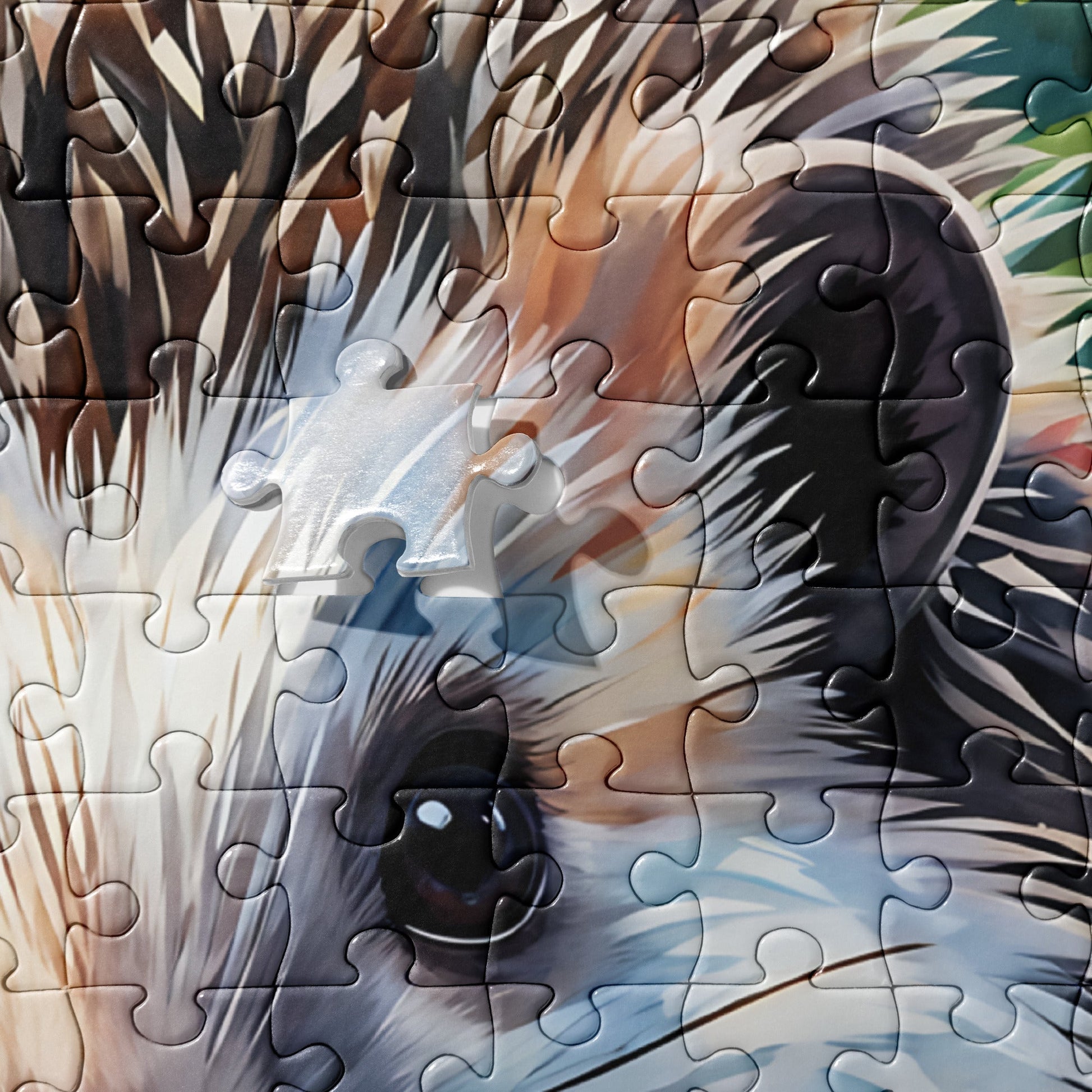 Hedgehog In The Flowers Jigsaw Puzzle - Puzzle - Discovery Co.