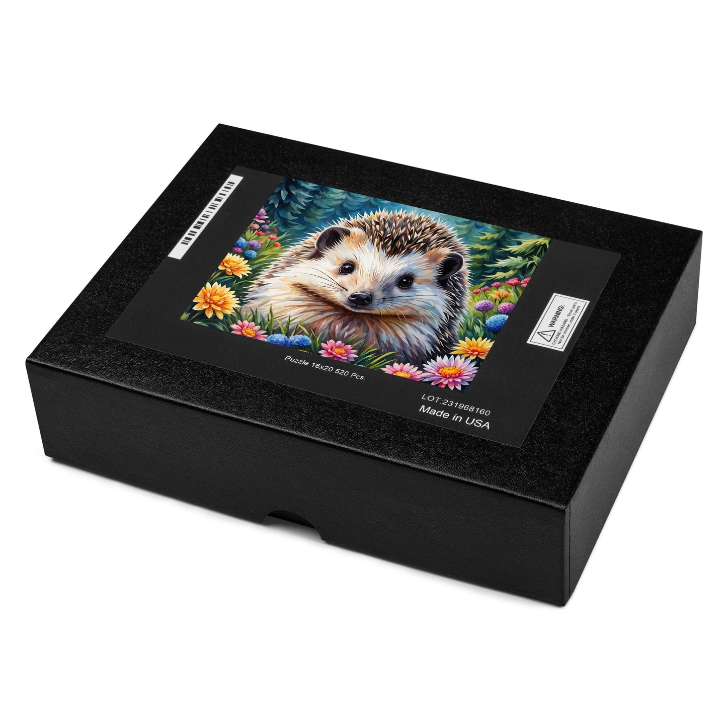 Hedgehog In The Flowers Jigsaw Puzzle - Puzzle - Discovery Co.