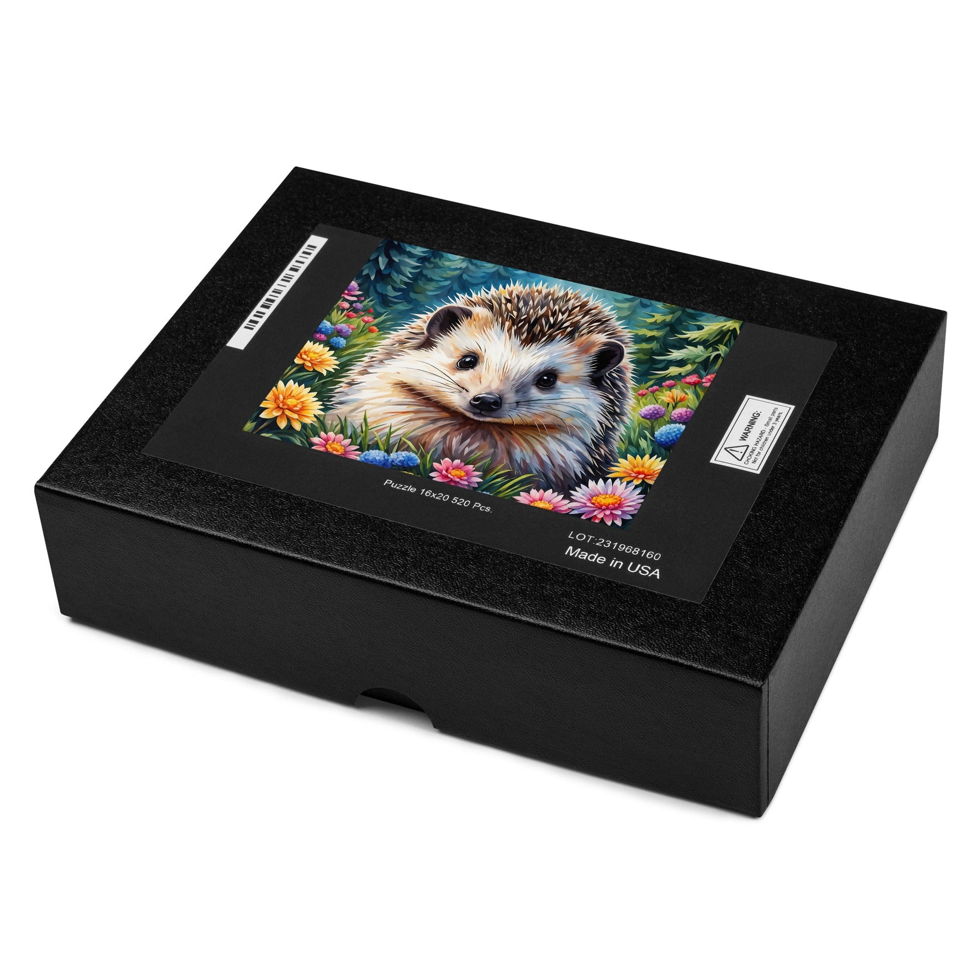 Hedgehog In The Flowers Jigsaw Puzzle - Puzzle - Discovery Co.