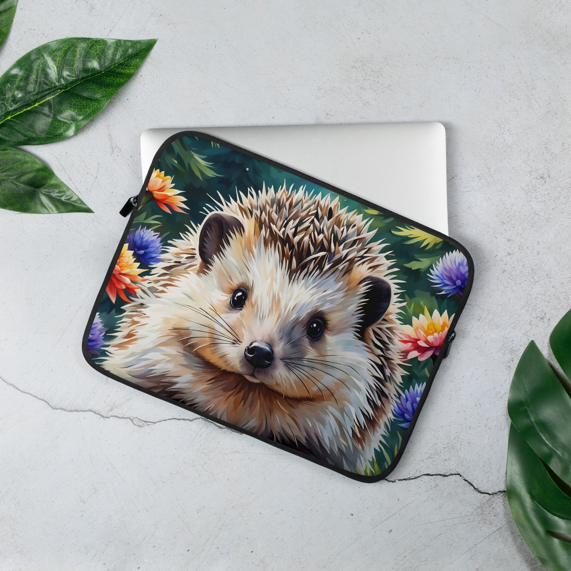 Hedgehog In The Forest Laptop Sleeve - Laptop Cases - Discovery Co.