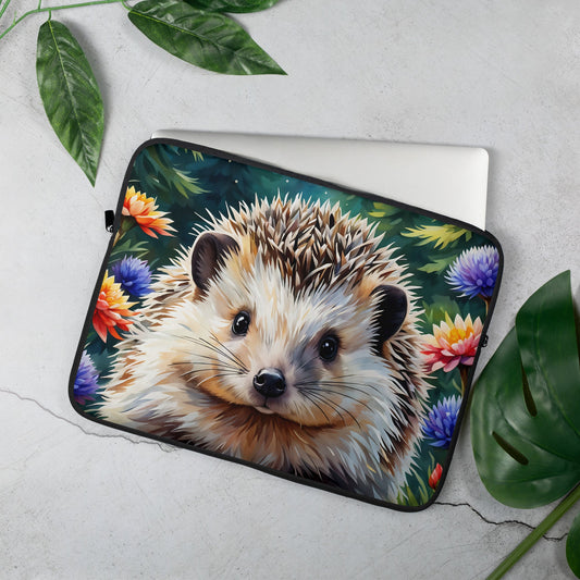 Hedgehog In The Forest Laptop Sleeve - Laptop Cases - Discovery Co.