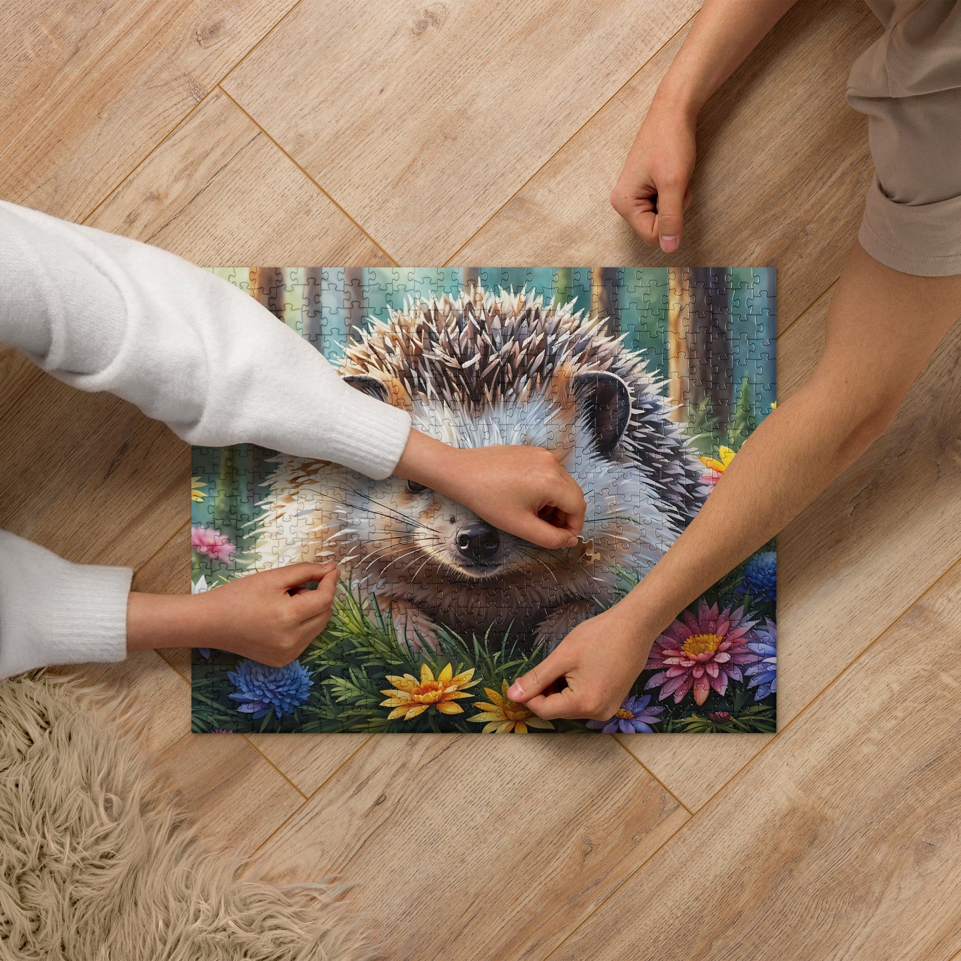 Hedgehog Jigsaw Puzzle - Puzzle - Discovery Co.