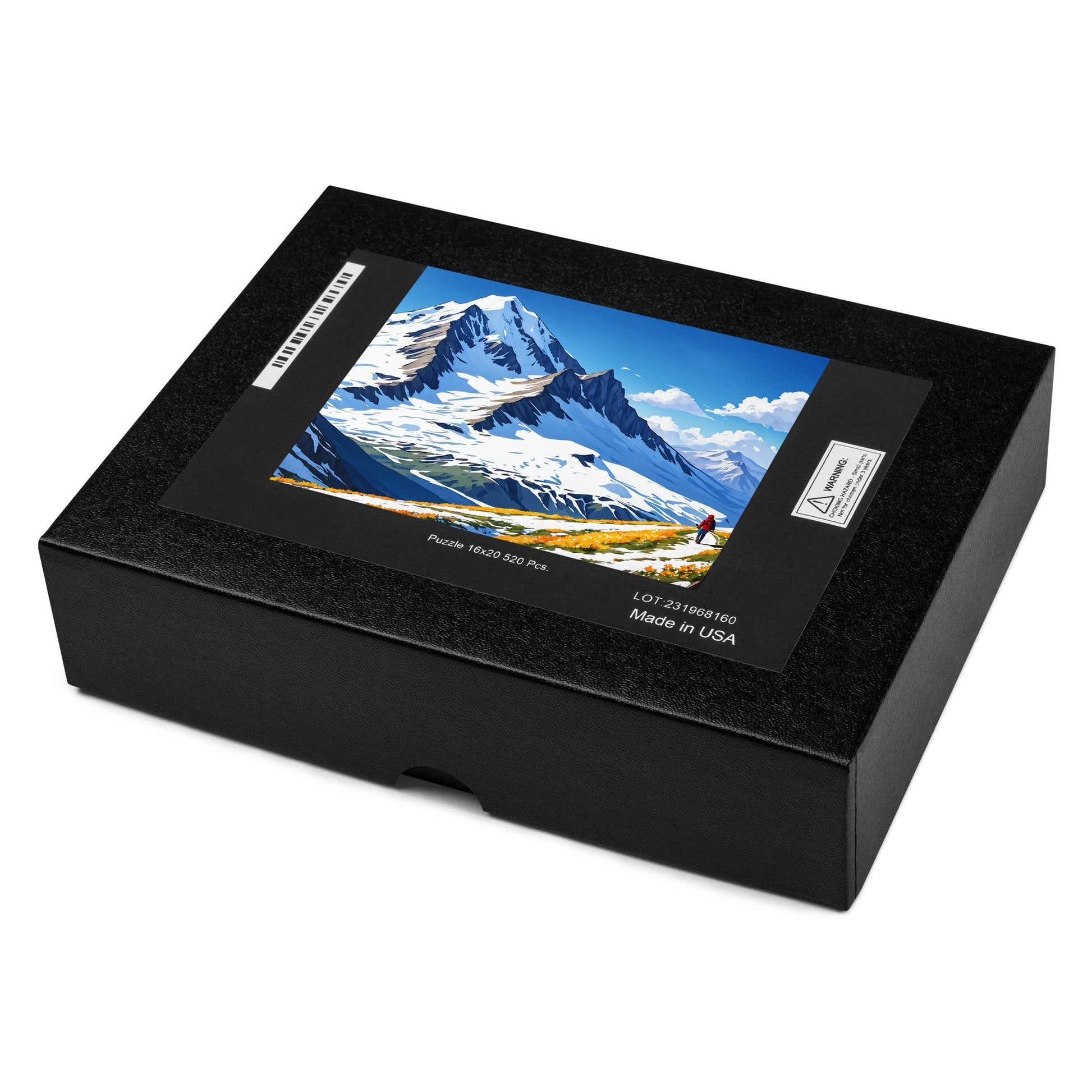 Hiking By Snowy Mountains Jigsaw Puzzle - Puzzle - Discovery Co.