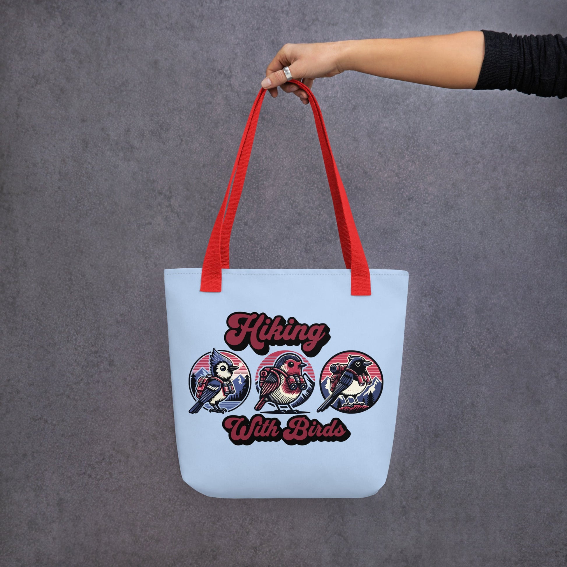 Hiking With Birds Tote Bag - Tote Bags - Discovery Co.