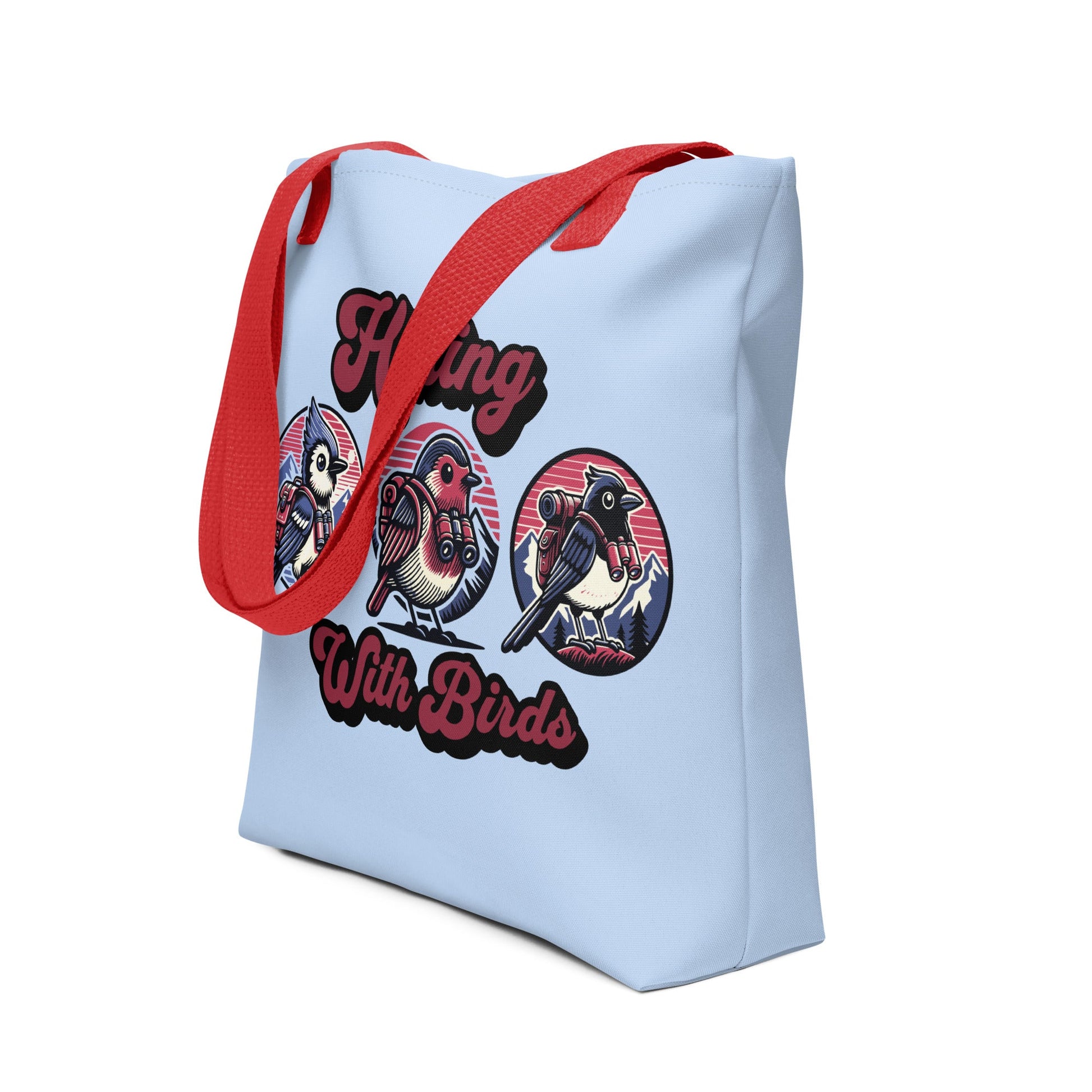Hiking With Birds Tote Bag - Tote Bags - Discovery Co.