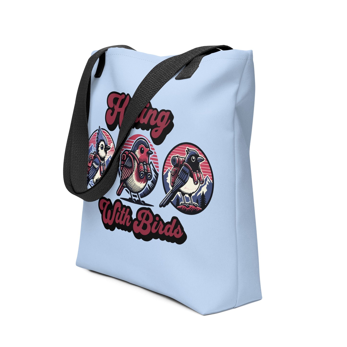 Hiking With Birds Tote Bag - Tote Bags - Discovery Co.