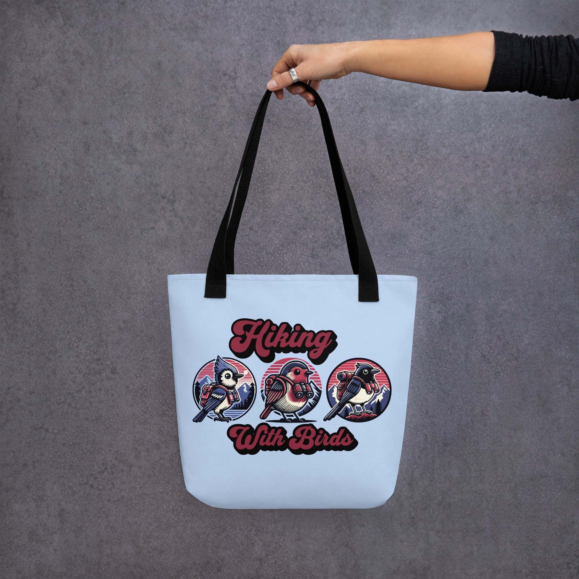 Hiking With Birds Tote Bag - Tote Bags - Discovery Co.