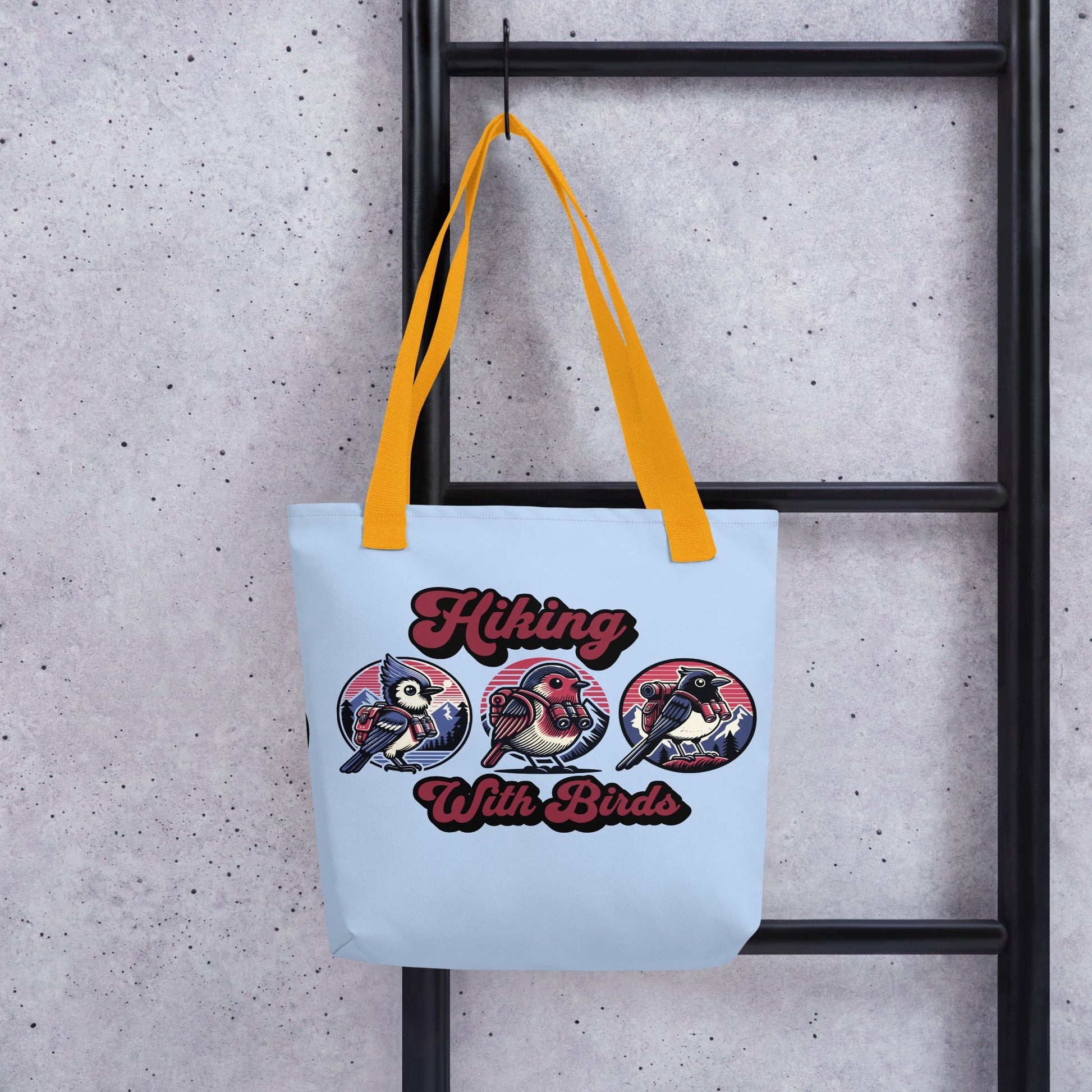 Hiking With Birds Tote Bag - Tote Bags - Discovery Co.