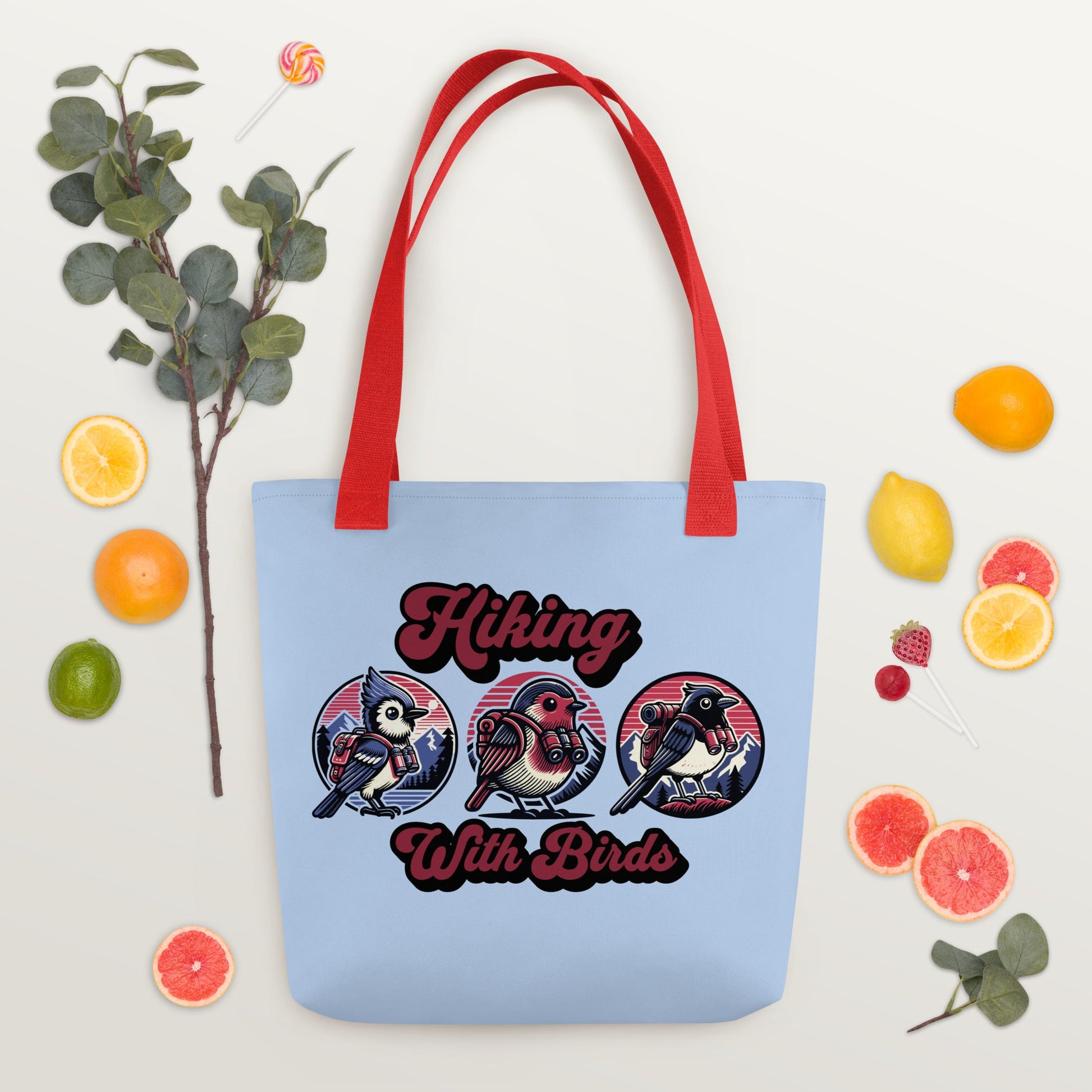 Hiking With Birds Tote Bag - Tote Bags - Discovery Co.