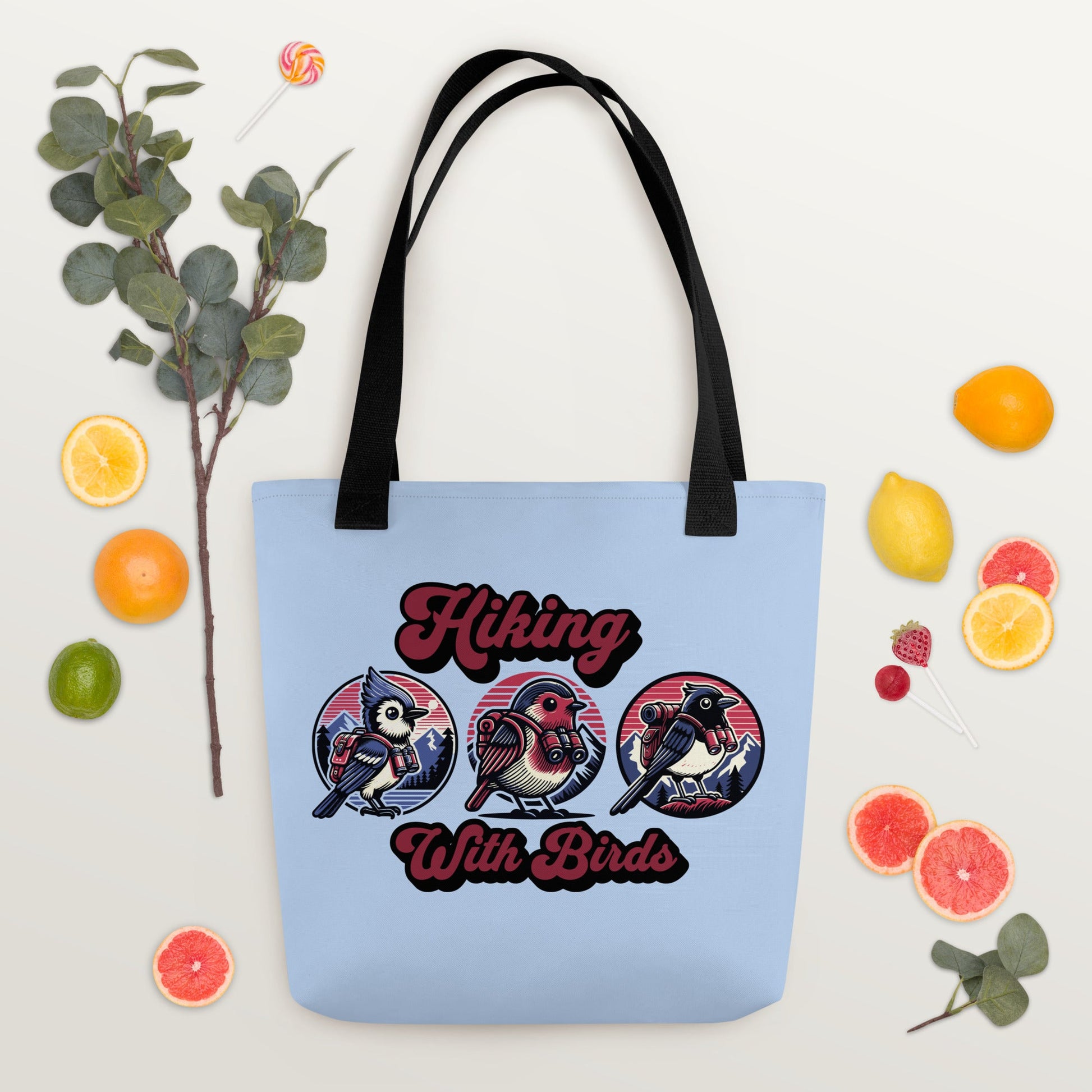 Hiking With Birds Tote Bag - Tote Bags - Discovery Co.