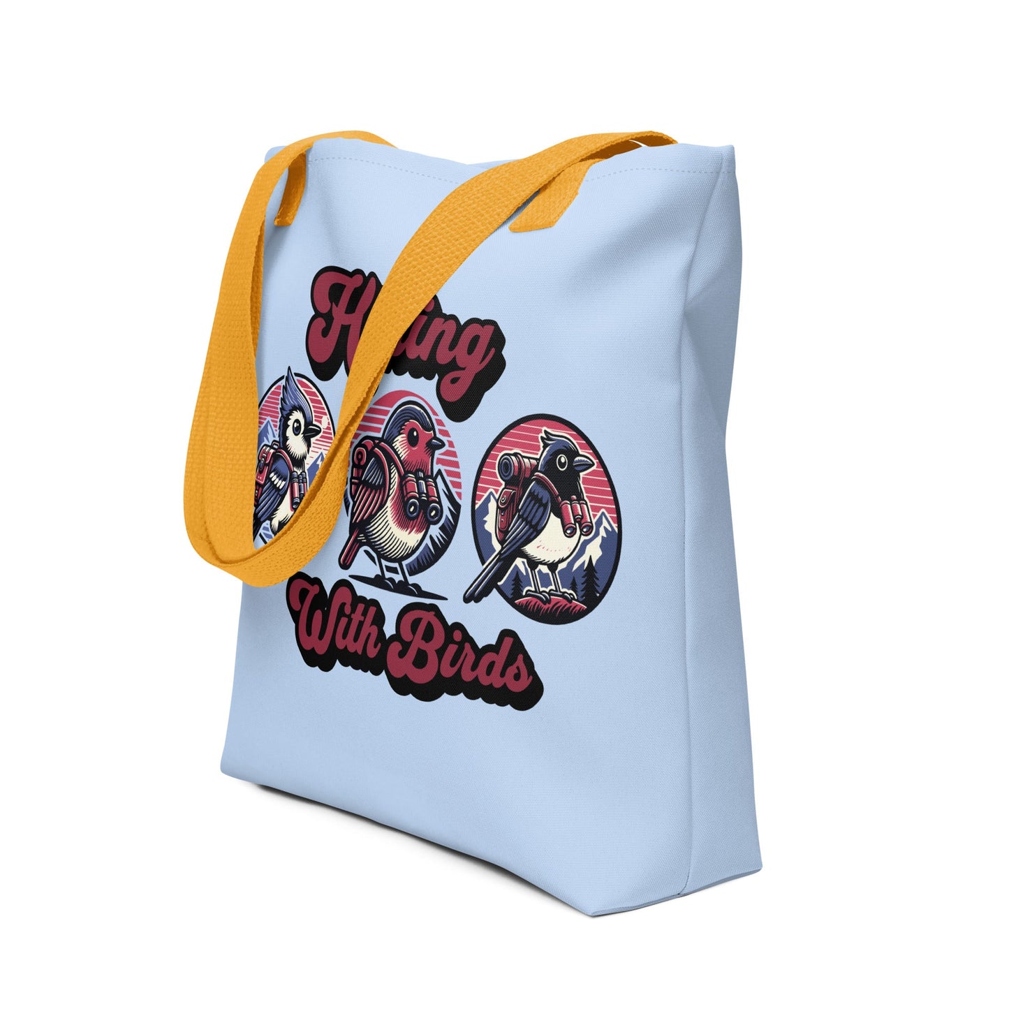 Hiking With Birds Tote Bag - Tote Bags - Discovery Co.