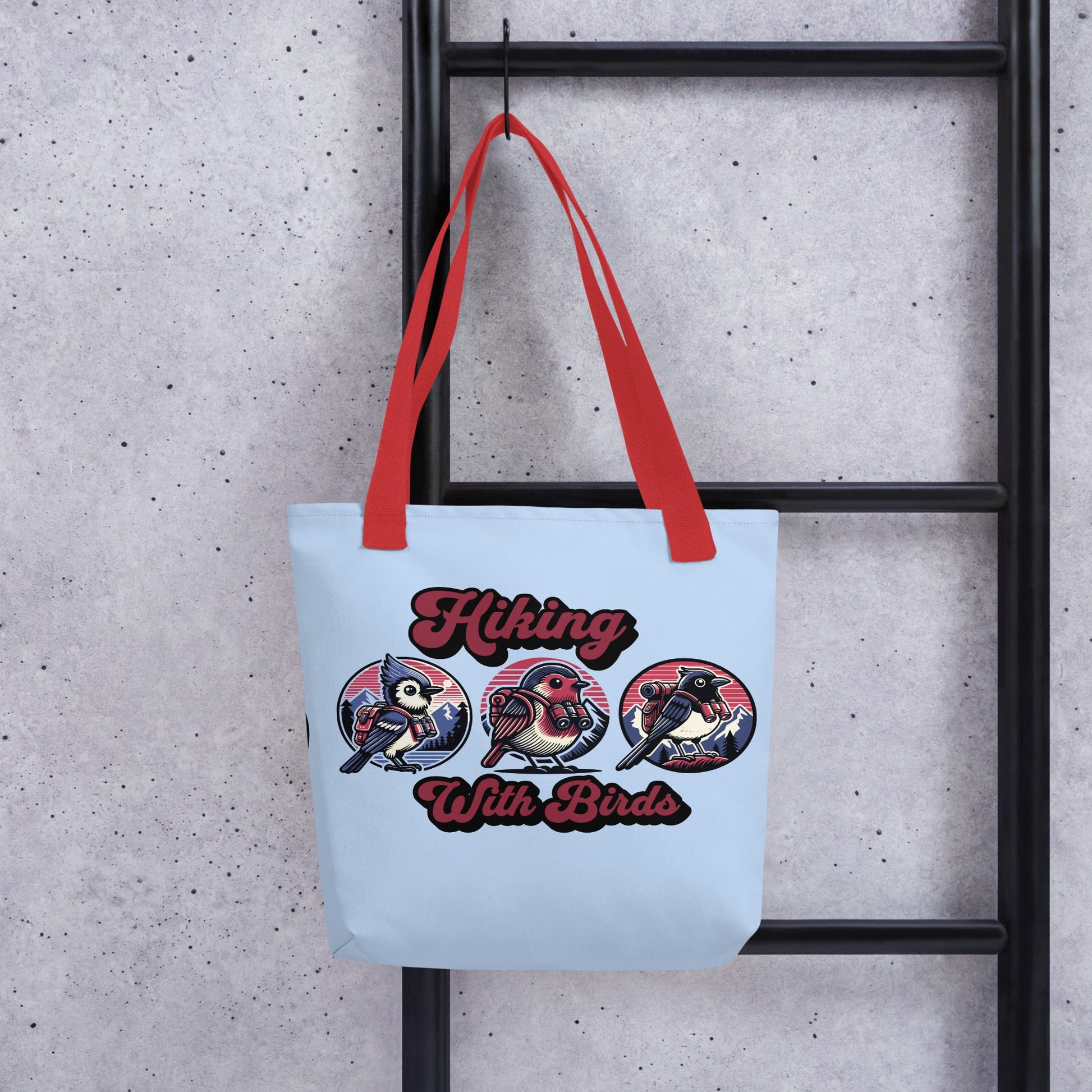 Hiking With Birds Tote Bag - Tote Bags - Discovery Co.