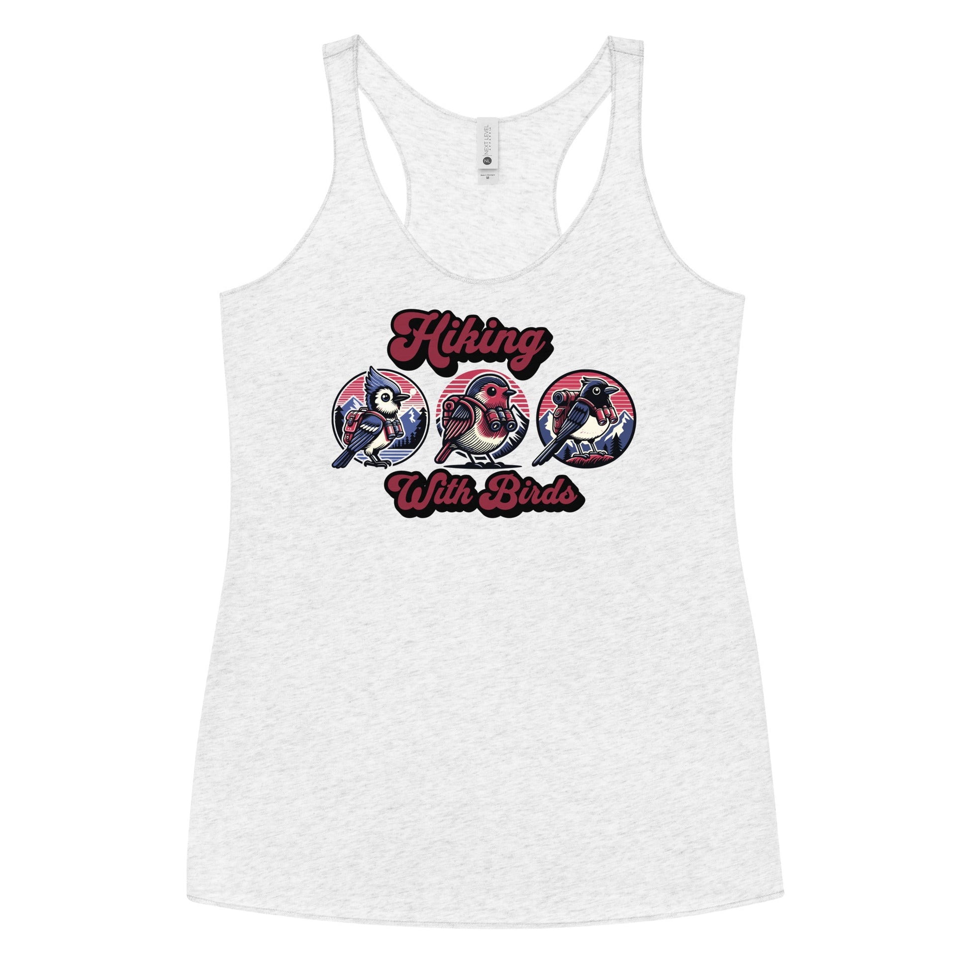 Hiking With Birds Women's Racerback Tank - Women's Shirts - Discovery Co.