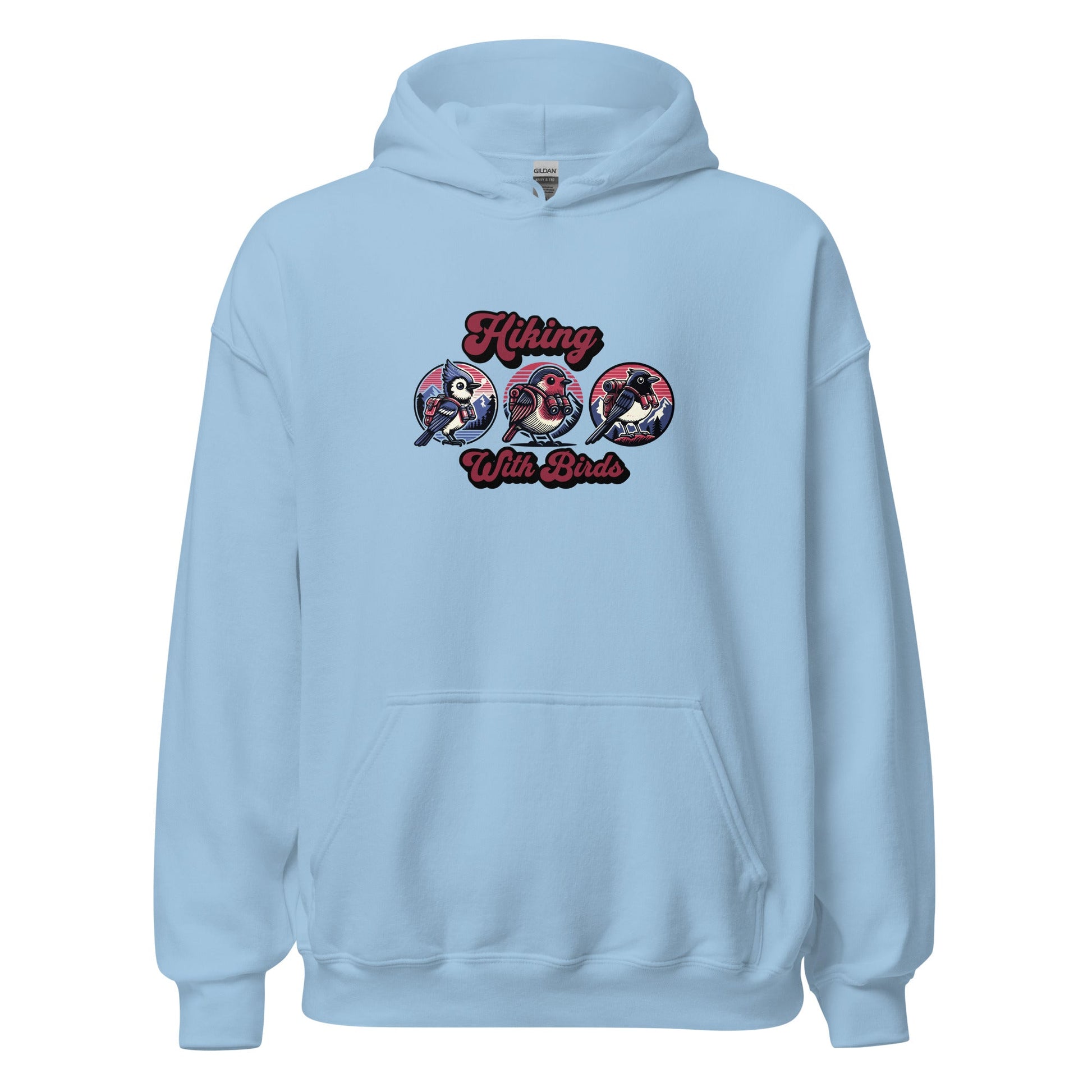 Hiking With Birds Women's (Unisex) Hoodie - Hoodies - Discovery Co.
