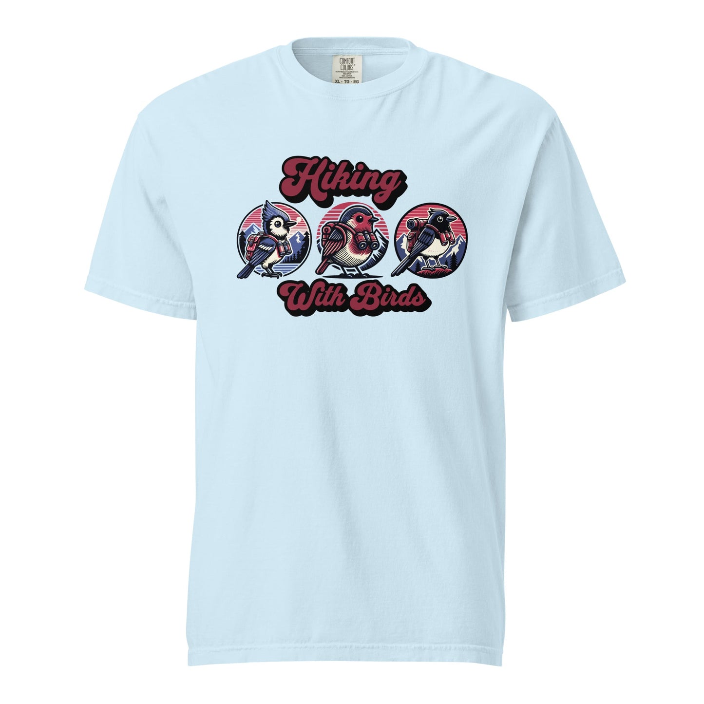 Hiking With Birds Women's (Unisex) Premium Tee - Women's Shirts - Discovery Co.
