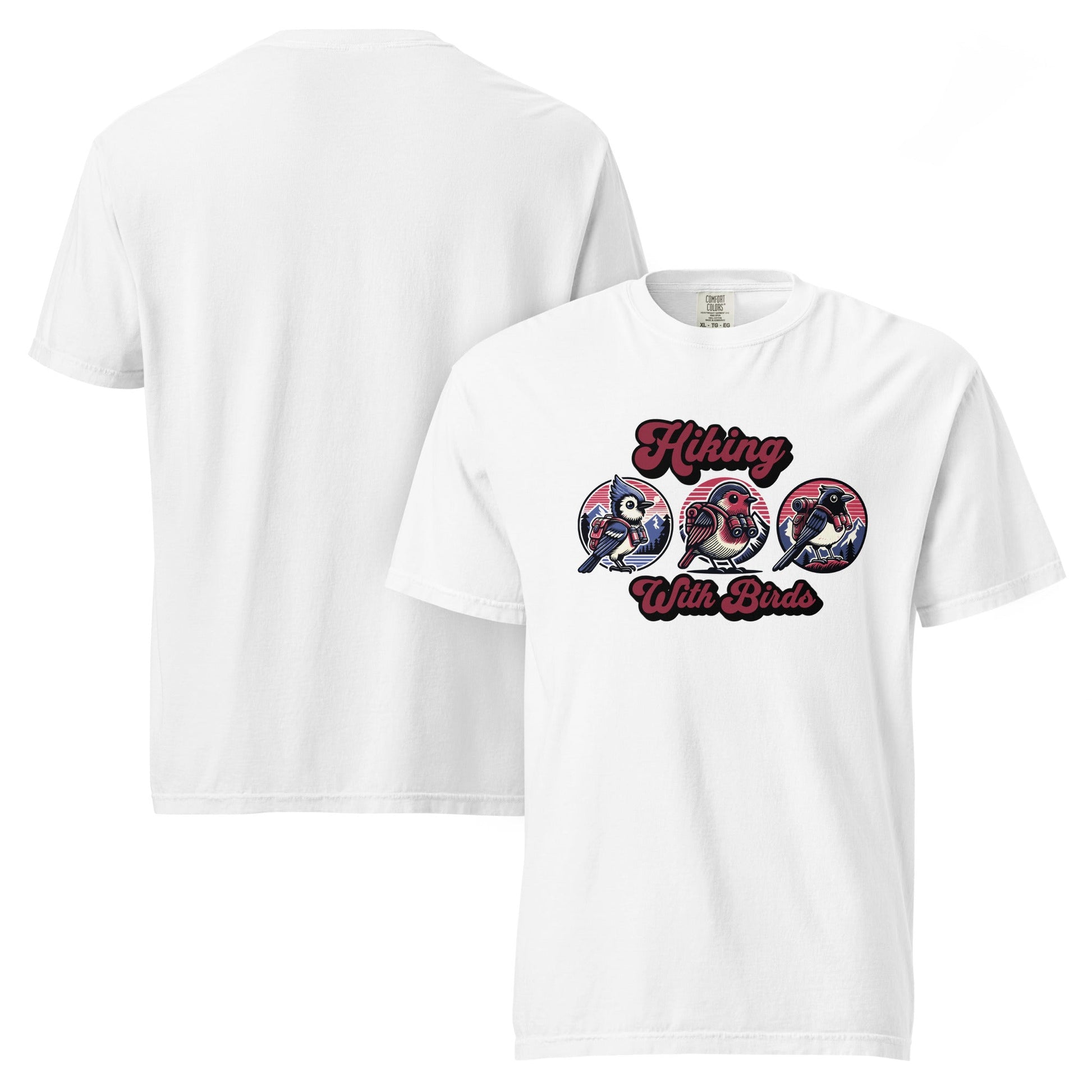 Hiking With Birds Women's (Unisex) Premium Tee - Women's Shirts - Discovery Co.