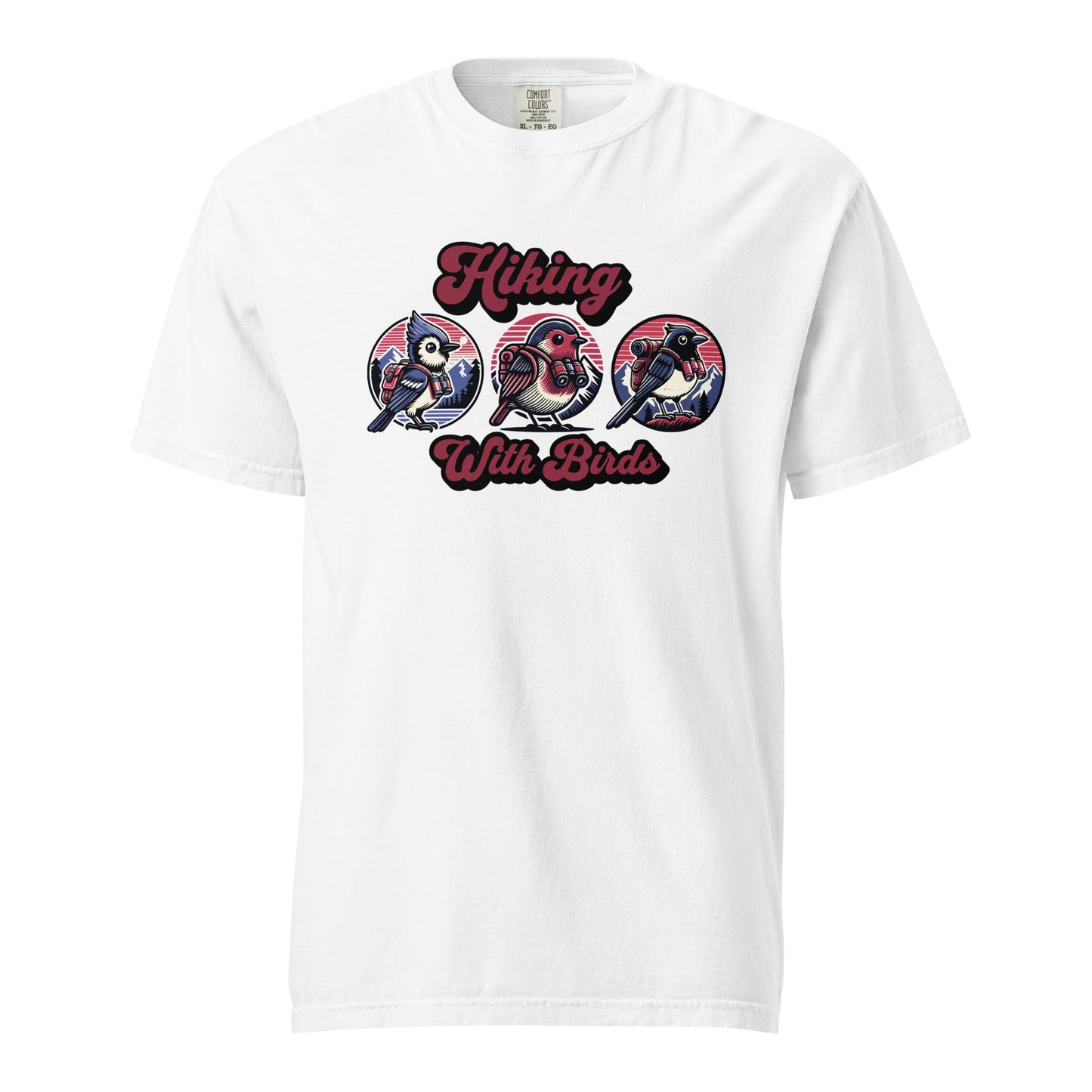 Hiking With Birds Women's (Unisex) Premium Tee - Women's Shirts - Discovery Co.