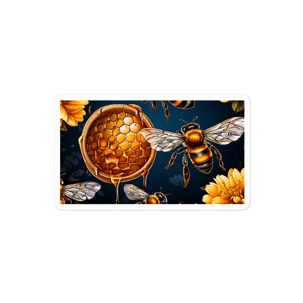 Honey Bee 2 Bubble-free Stickers - Stickers - Discovery Co.