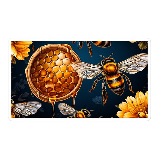 Honey Bee 2 Bubble-free Stickers - Stickers - Discovery Co.