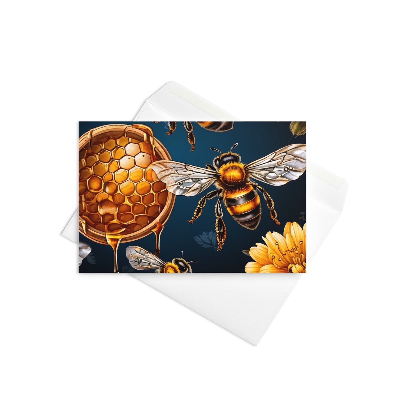 Honey Bee Greeting Card - Greeting Card - Discovery Co.