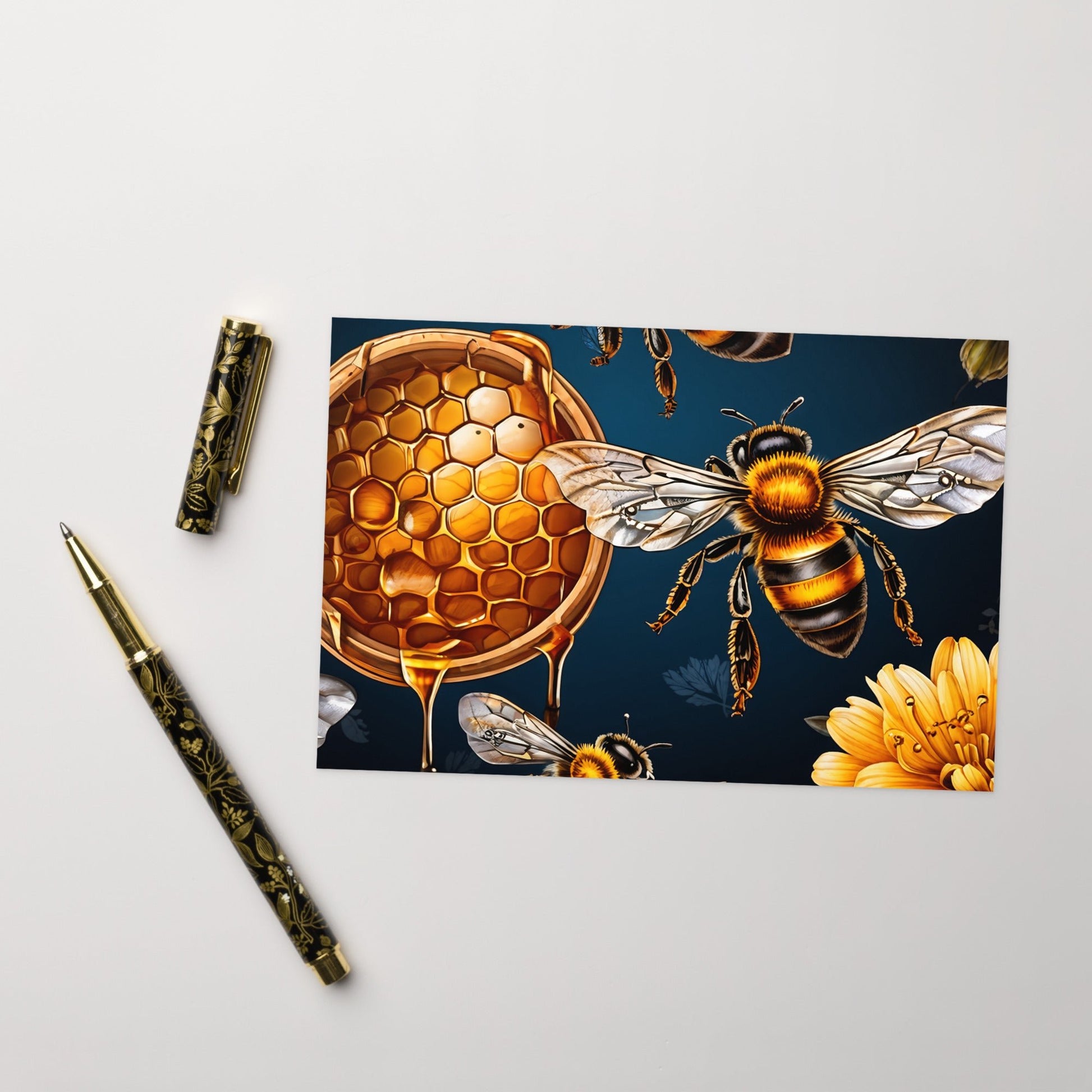 Honey Bee Greeting Card - Greeting Card - Discovery Co.