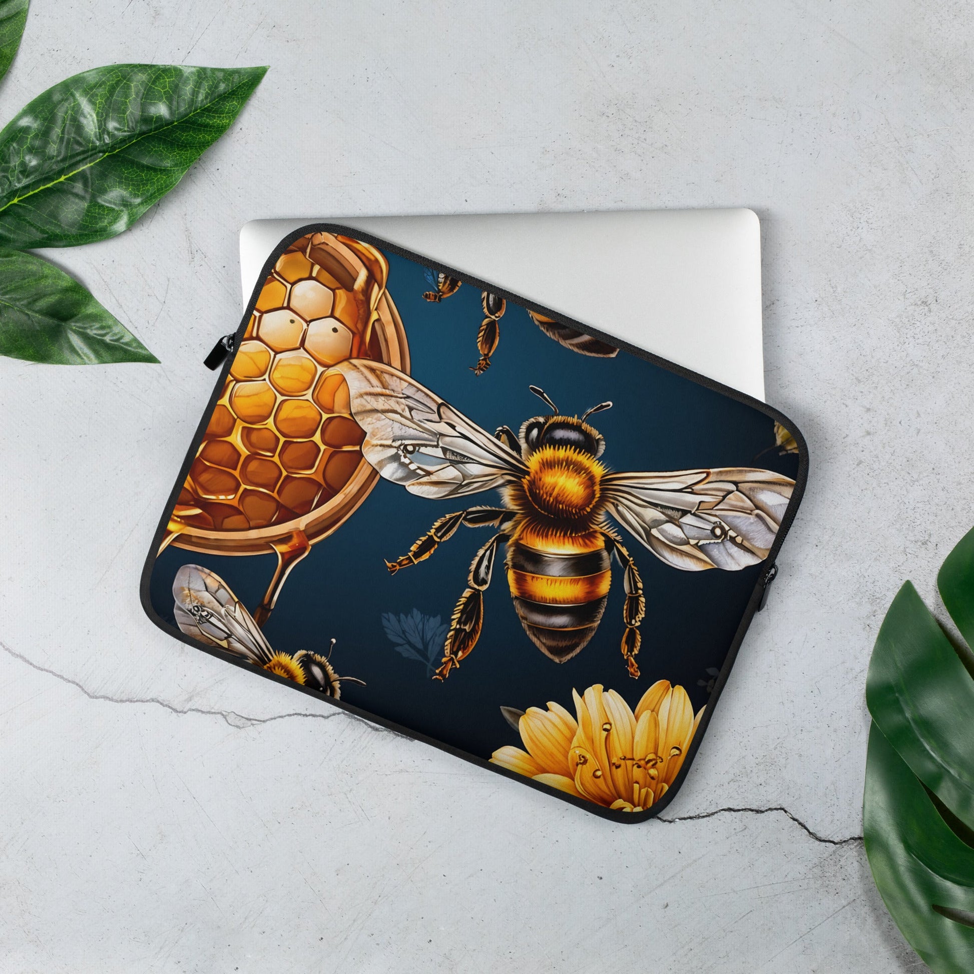 Honey Bee Laptop Sleeve - Laptop Cases - Discovery Co.