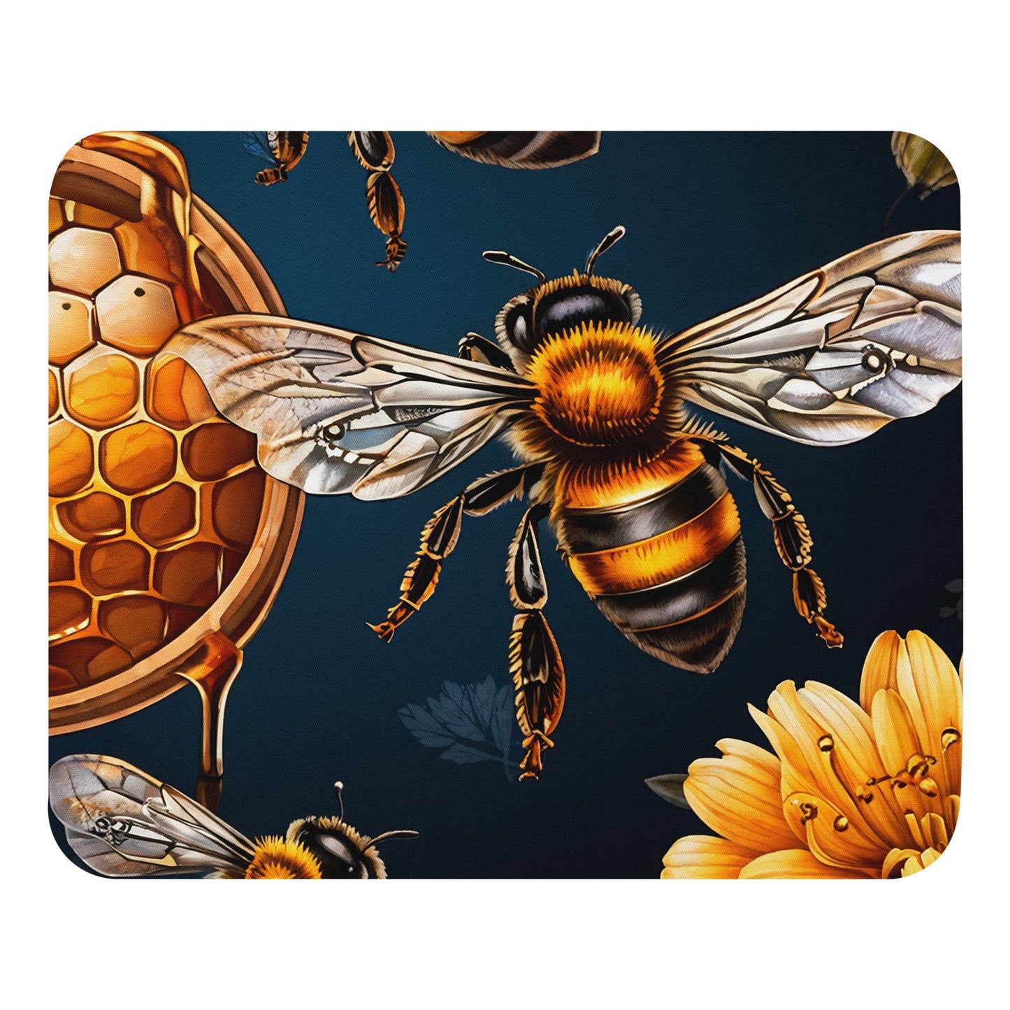 Honey Bee Mouse Pad - Mouse Pads - Discovery Co.