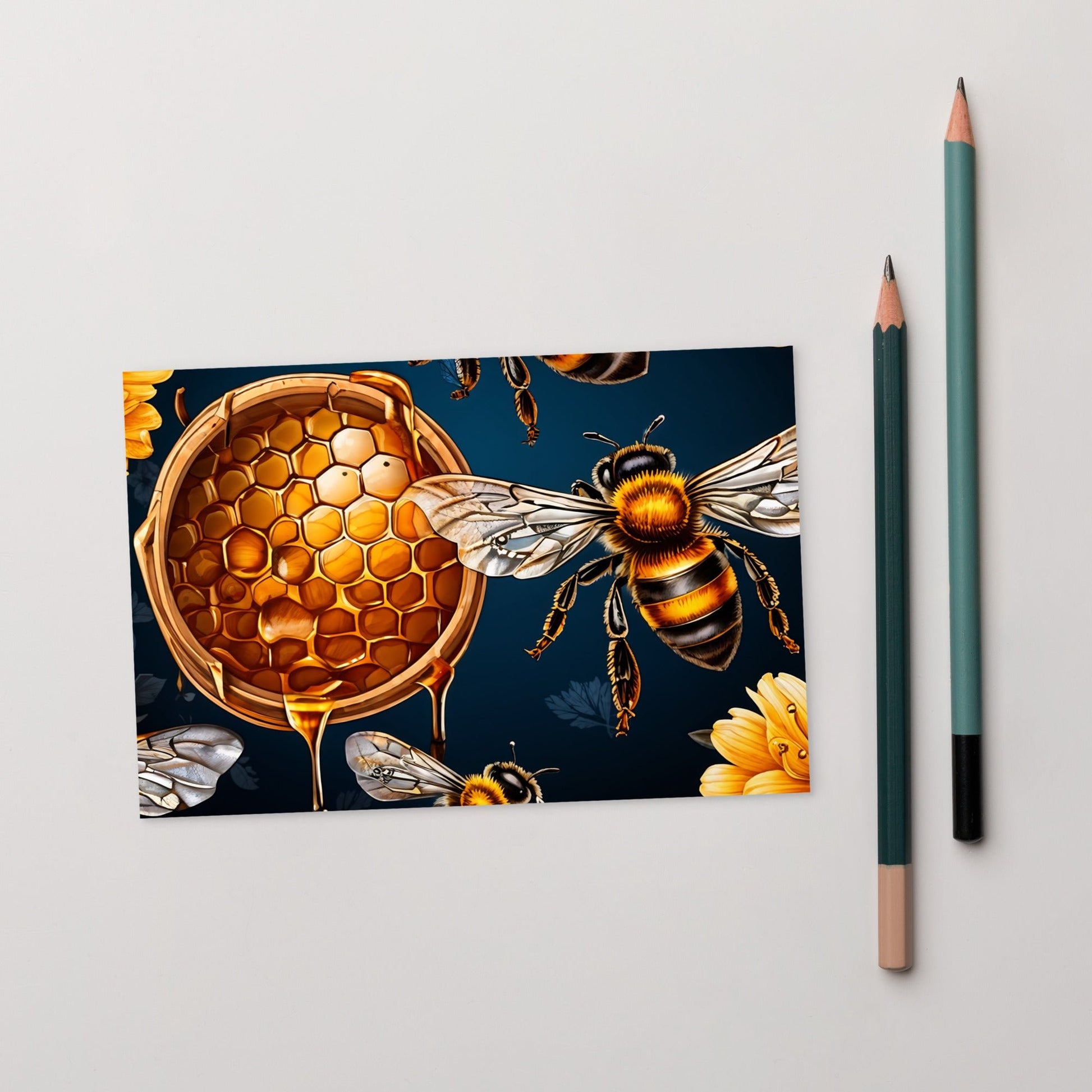 Honey Bee Standard Postcard - Post Cards - Discovery Co.