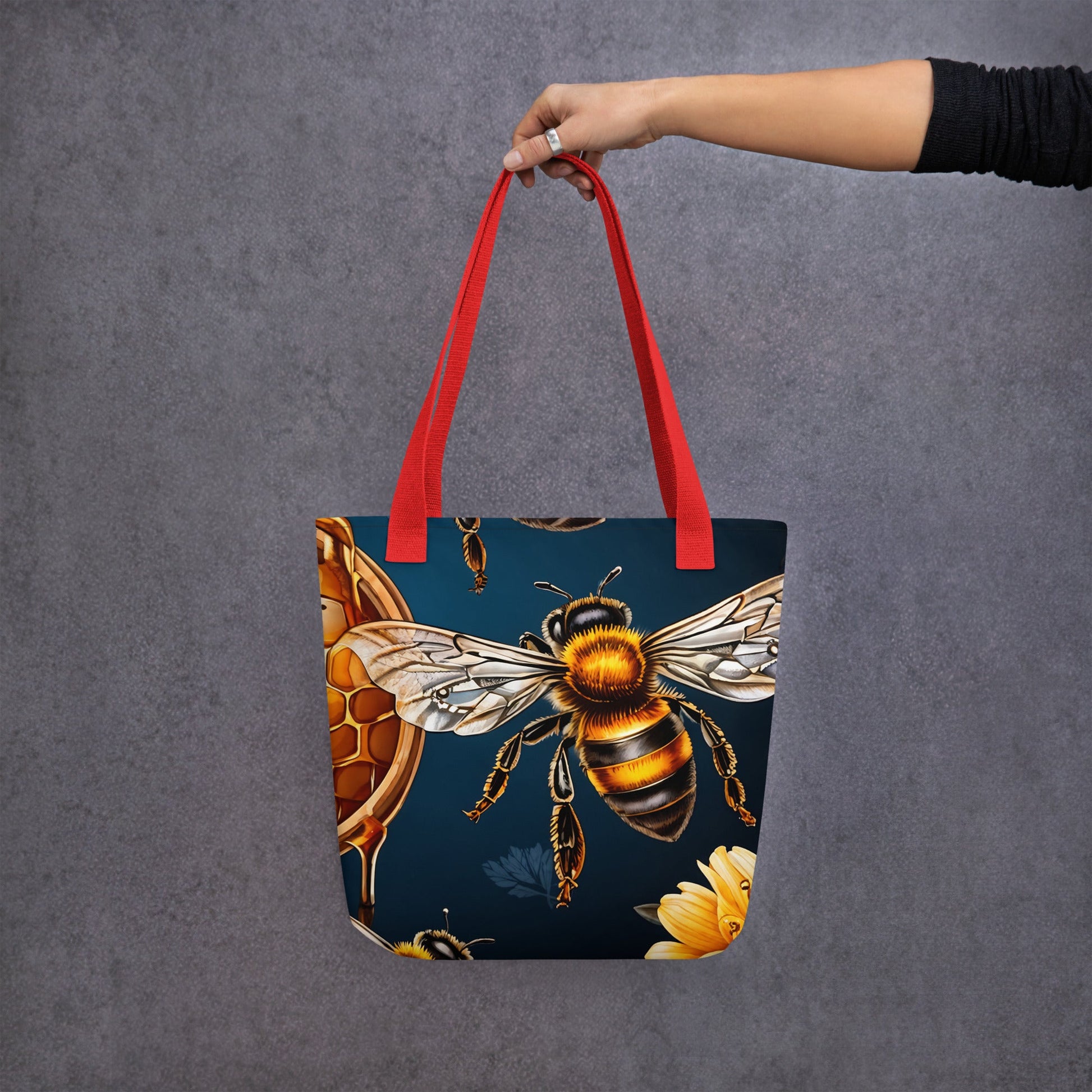 Honey Bee Tote Bag - Tote Bags - Discovery Co.