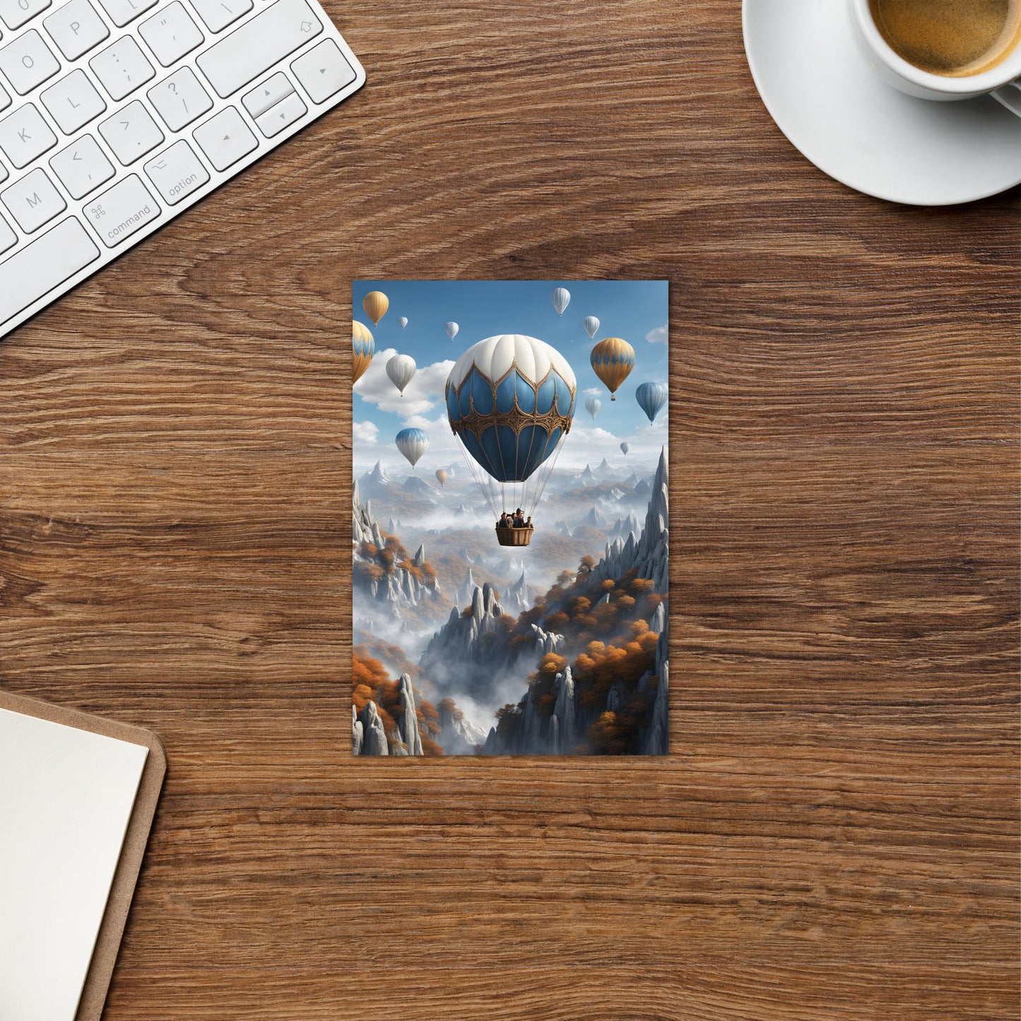 Hot Air Balloons Greeting Card - Greeting Card - Discovery Co.