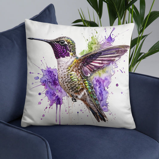Hummingbird Basic Pillow - Pillows - Discovery Co.