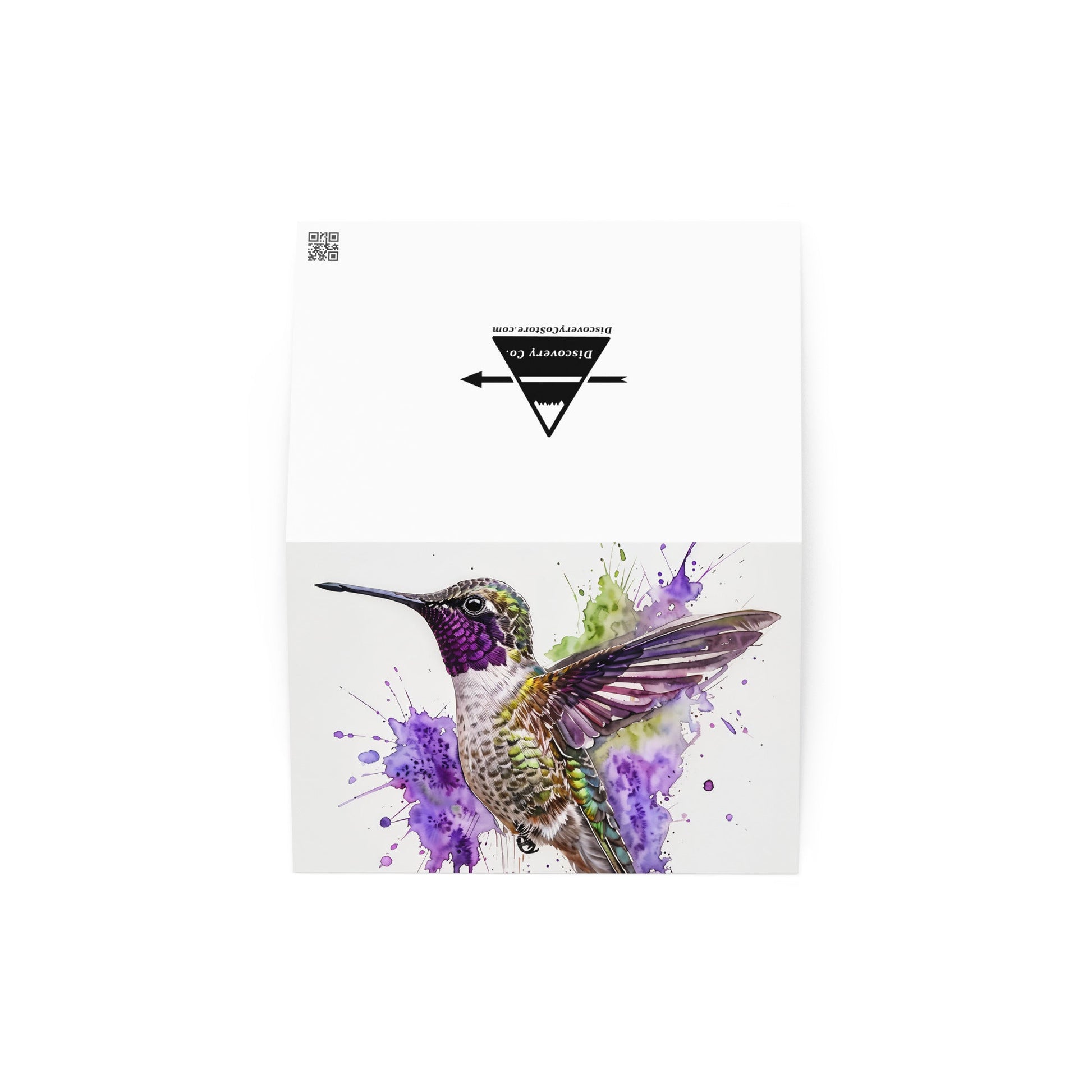 Hummingbird Greeting Card - Greeting Card - Discovery Co.