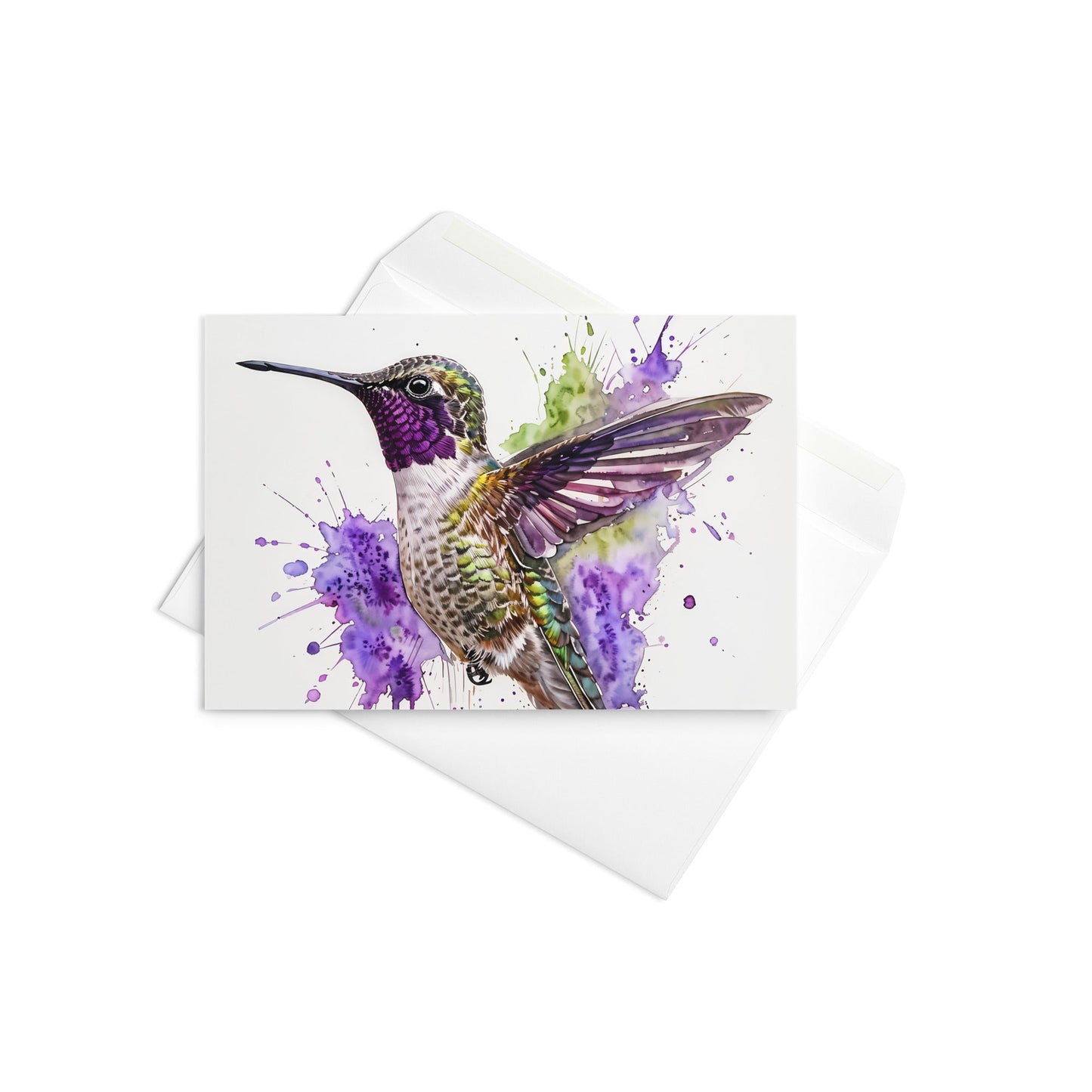 Hummingbird Greeting Card - Greeting Card - Discovery Co.