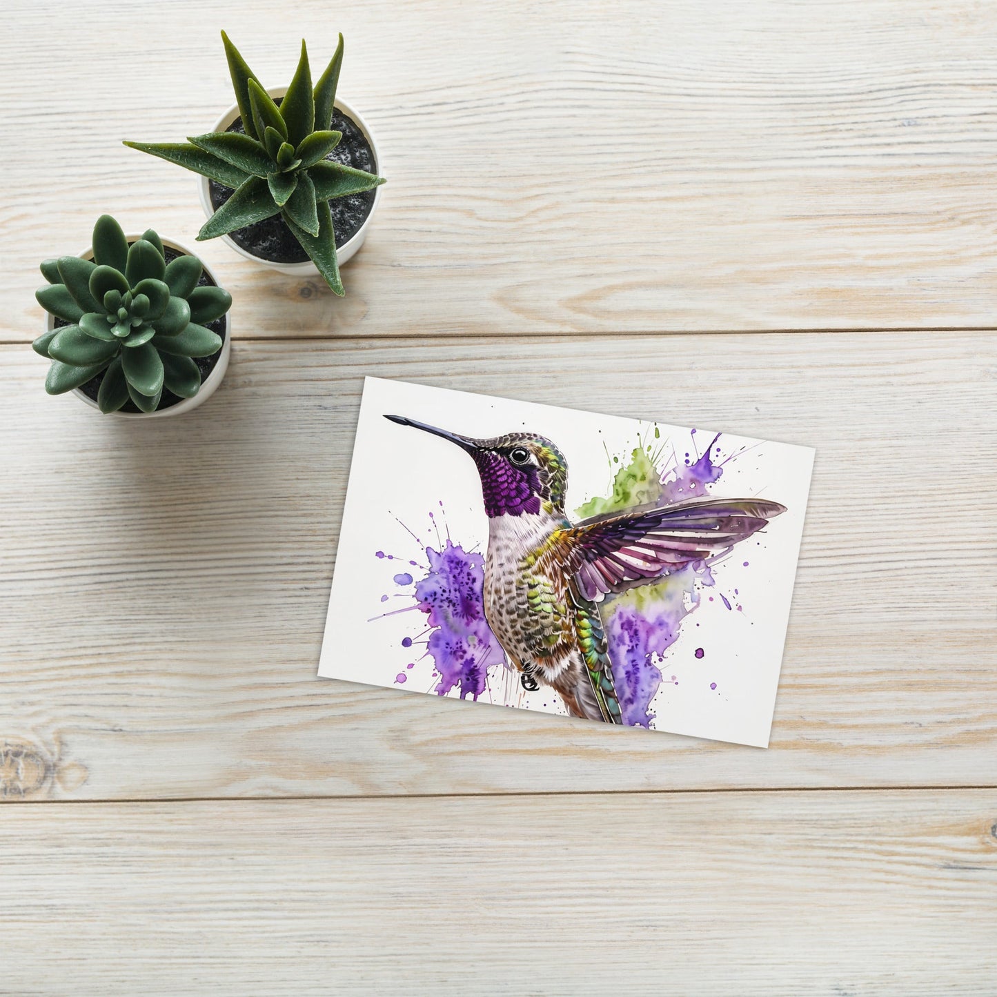 Hummingbird Greeting Card - Greeting Card - Discovery Co.