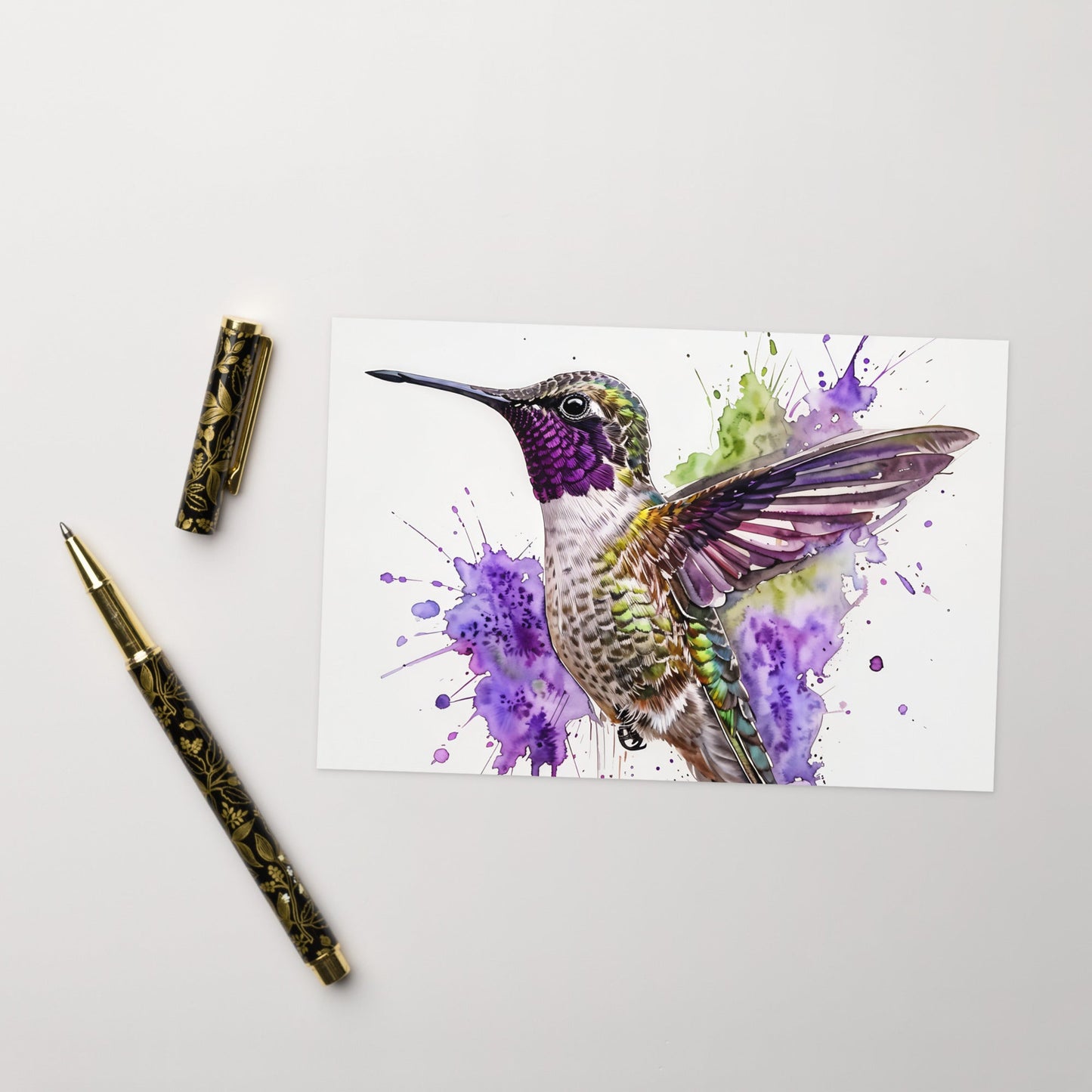 Hummingbird Greeting Card - Greeting Card - Discovery Co.