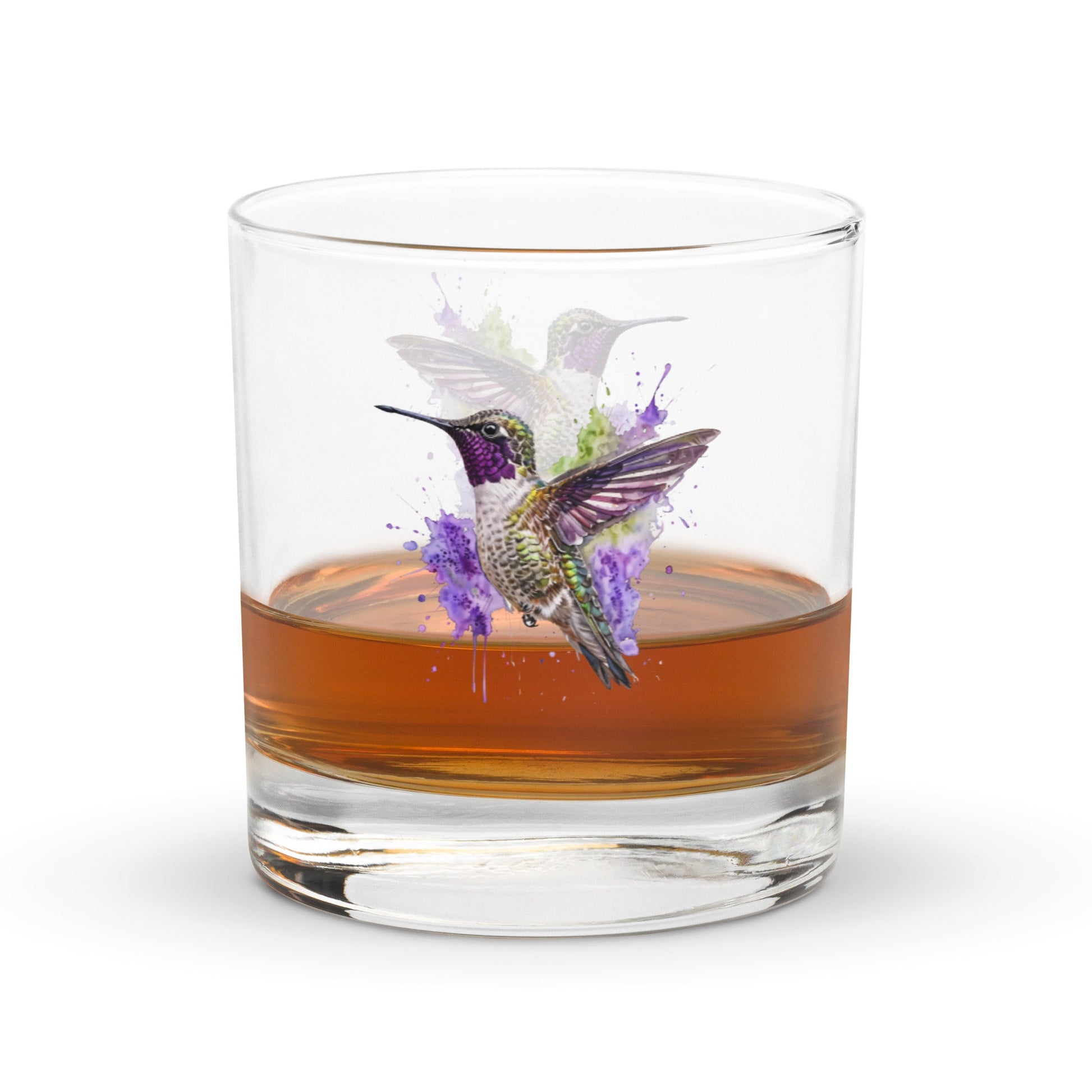 Hummingbird Rocks Glass - Rocks Glass - Discovery Co.