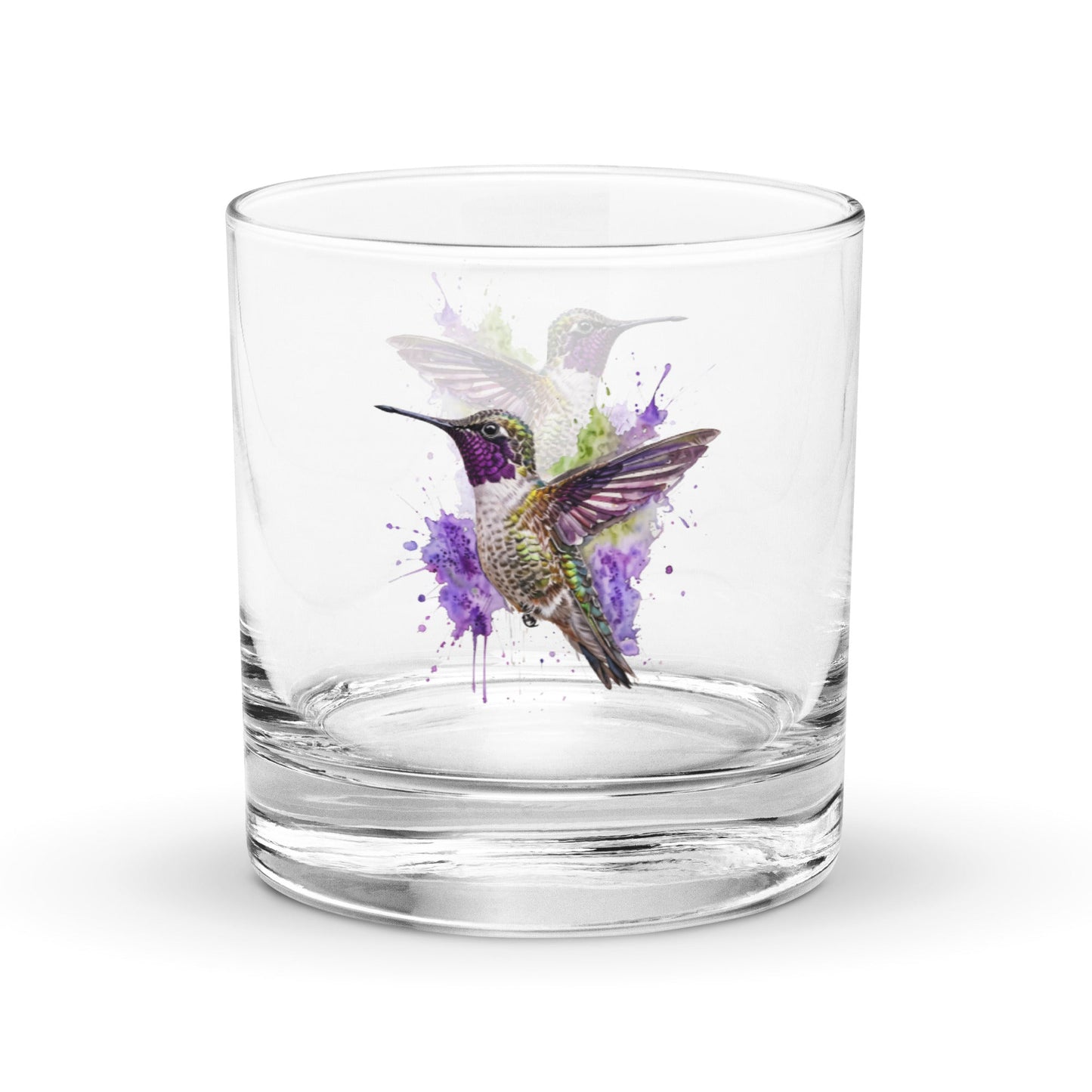 Hummingbird Rocks Glass - Rocks Glass - Discovery Co.
