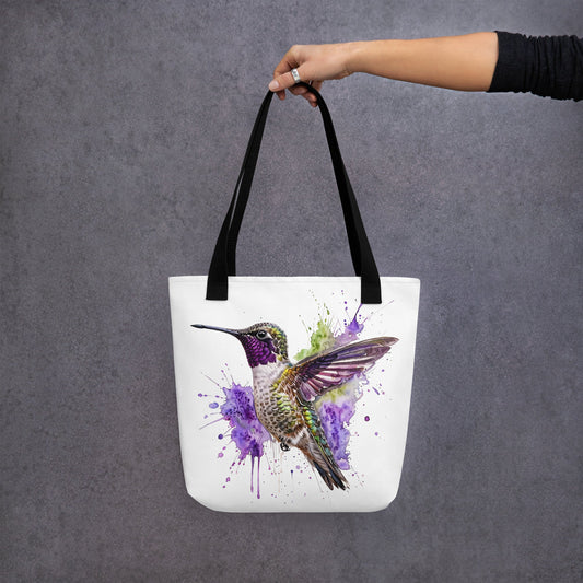 Hummingbird Tote Bag - Tote Bags - Discovery Co.